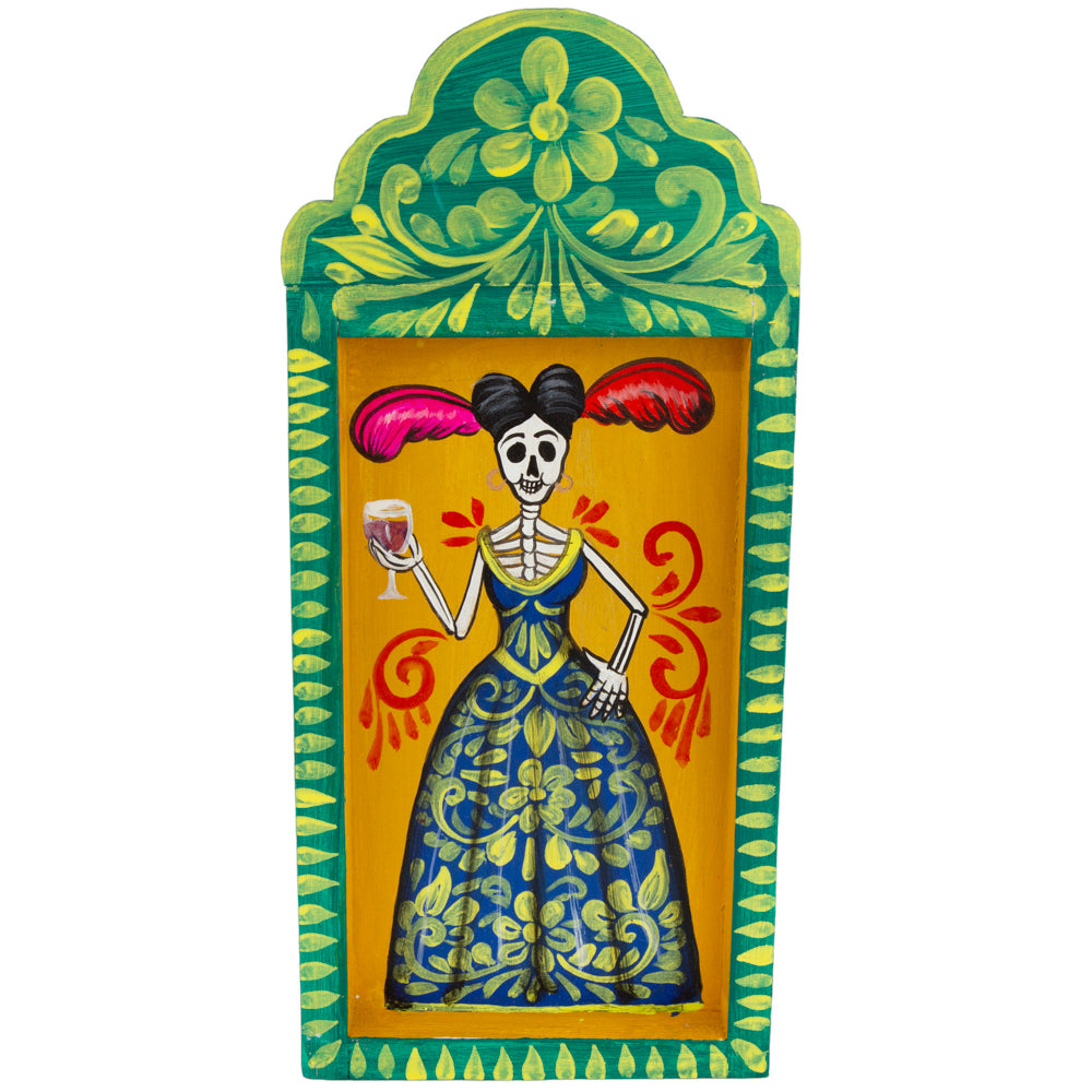 Catrines Hand-Painted Wooden Nicho Frames