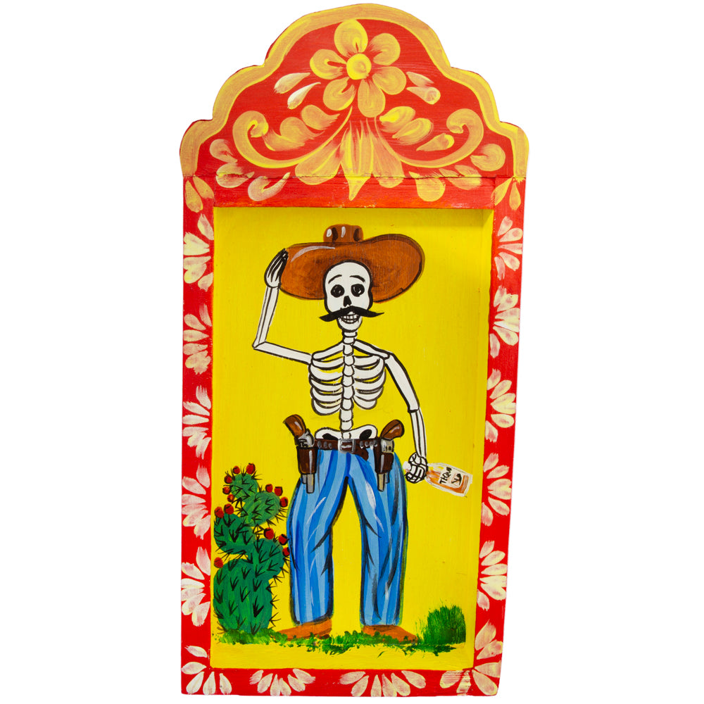 Catrines Hand-Painted Wooden Nicho Frames