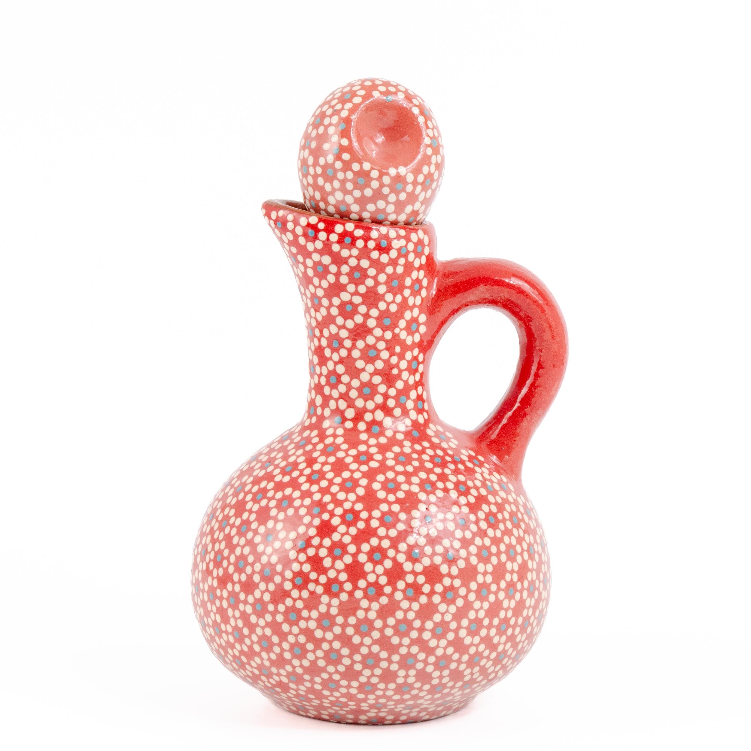 Capula Small Clay Oil Cruet