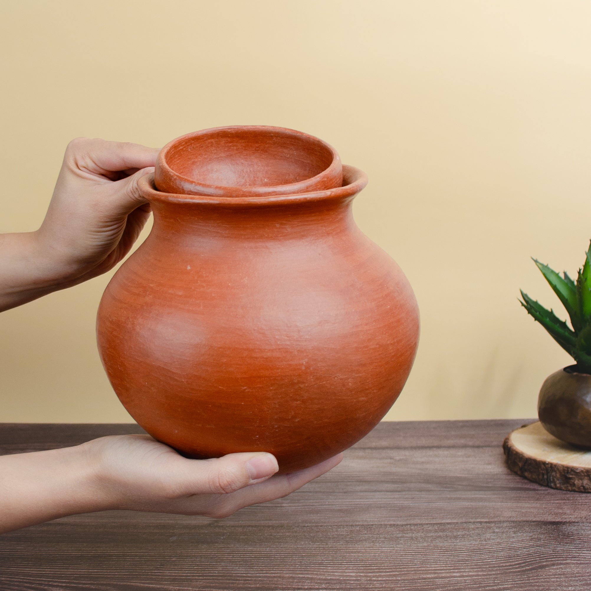 The Olla, Red Clay Terracotta Cooking Pot