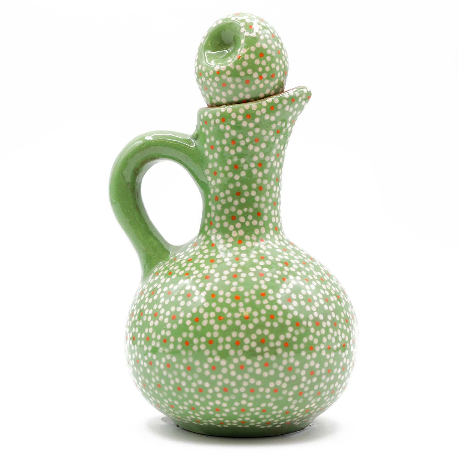 Capula Small Clay Oil Cruet