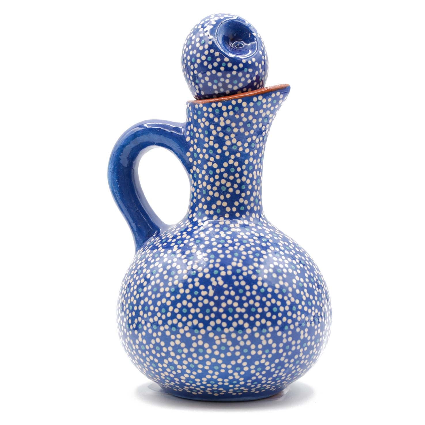 Capula Small Clay Oil Cruet