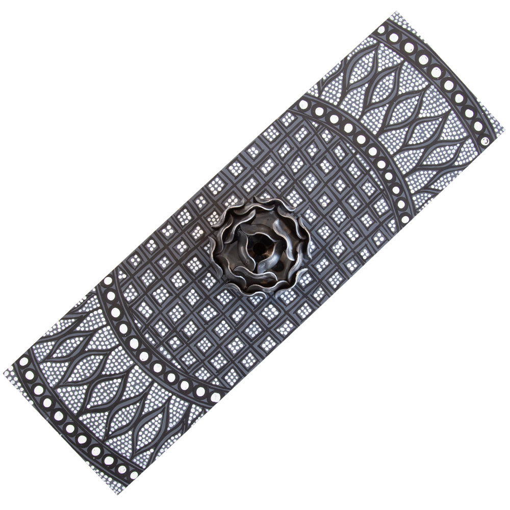 Hand-Painted Parota Solid Wood Tea Organizer