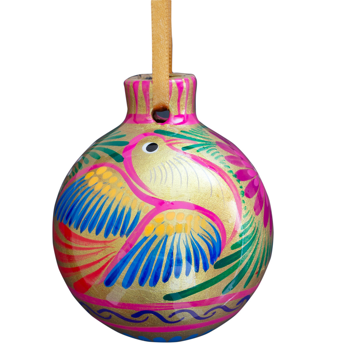 Xalitla Multicolor Clay Christmas Small Ornament