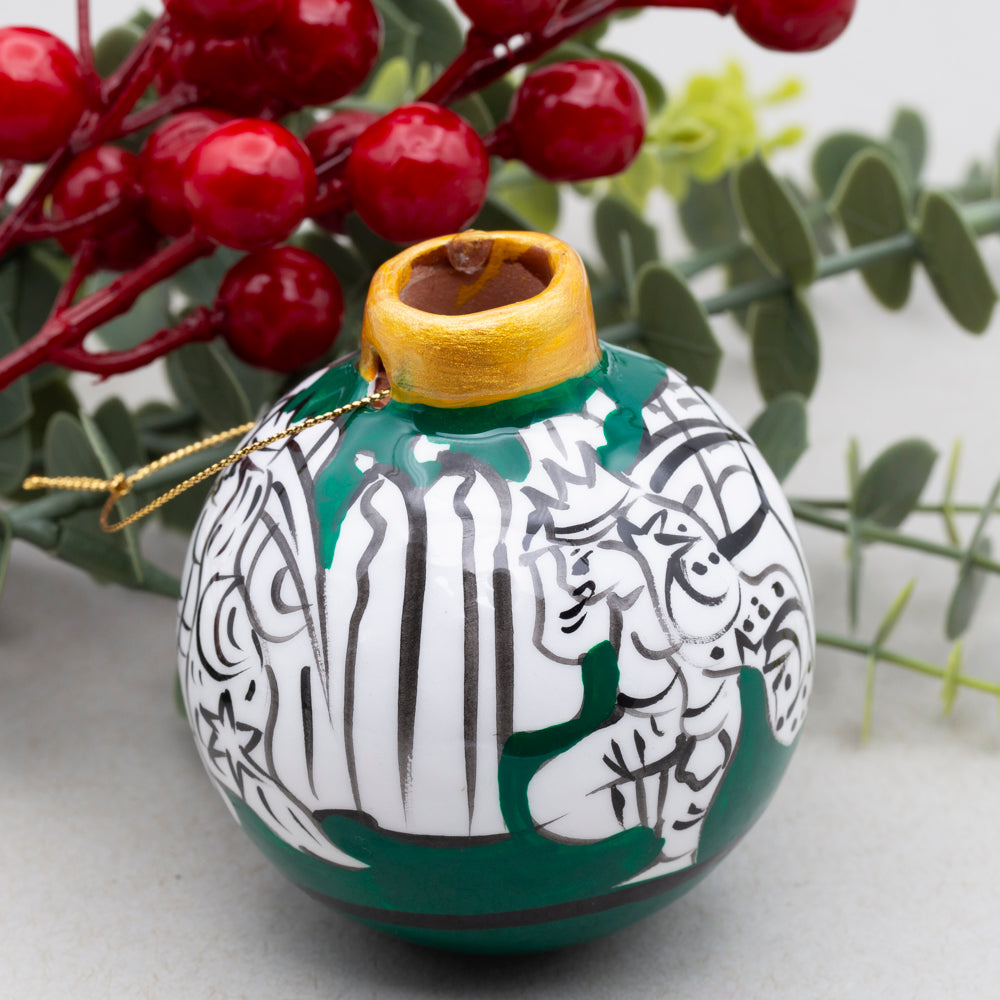 Xalitla Storytelling Clay Christmas Ornament