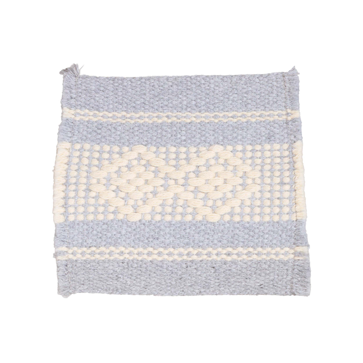 Subtle Fray Telar Woven Coasters