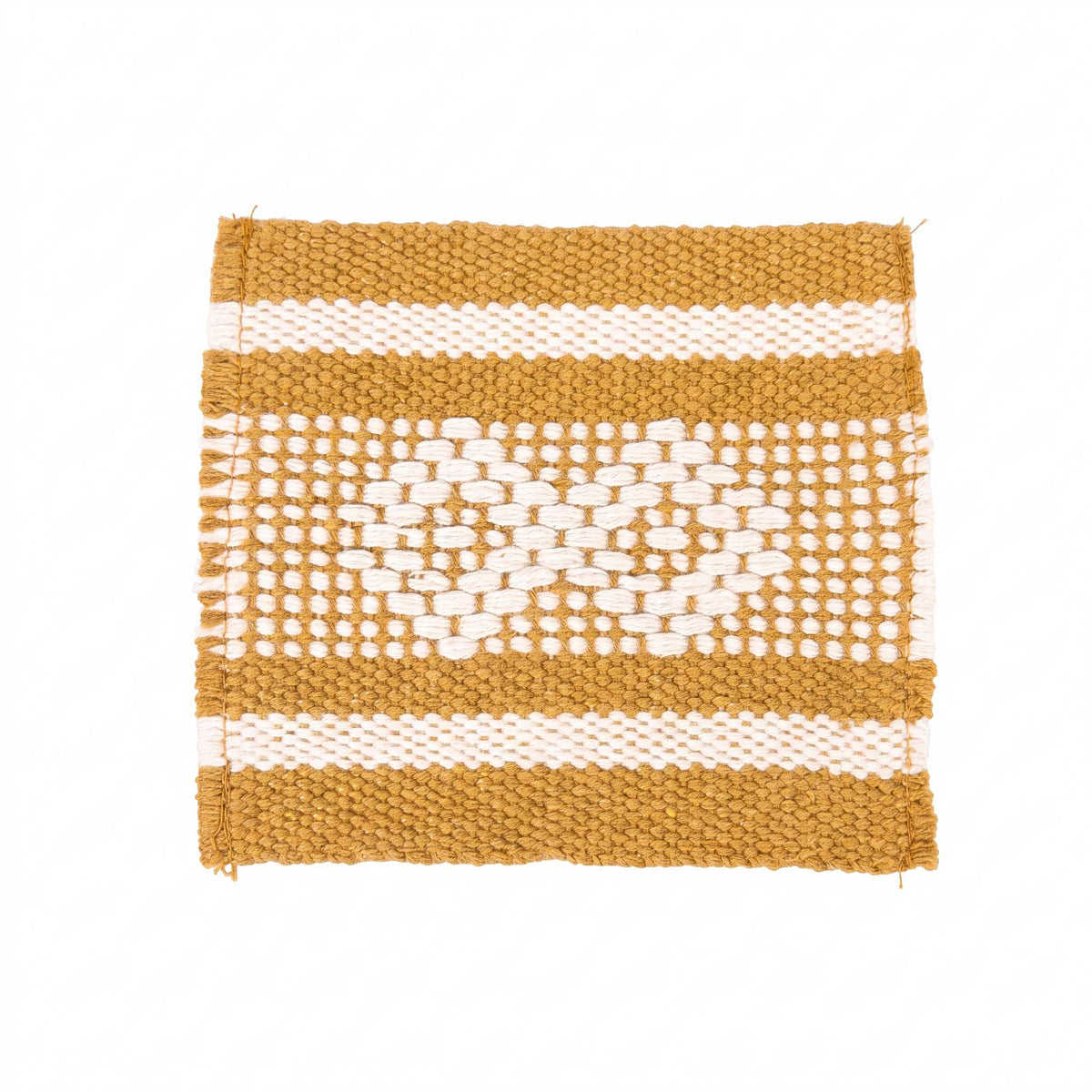 Subtle Fray Telar Woven Coasters