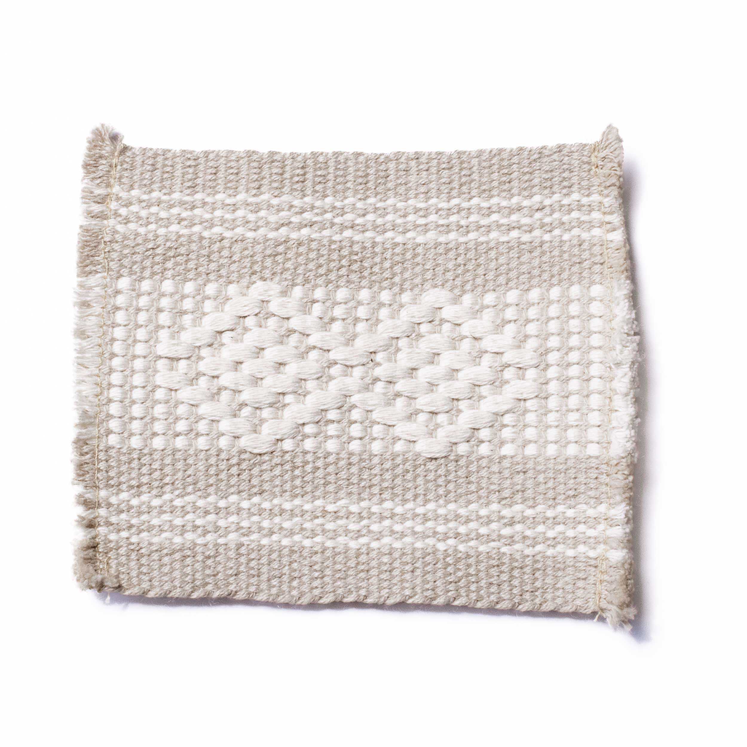 Subtle Fray Telar Woven Coasters