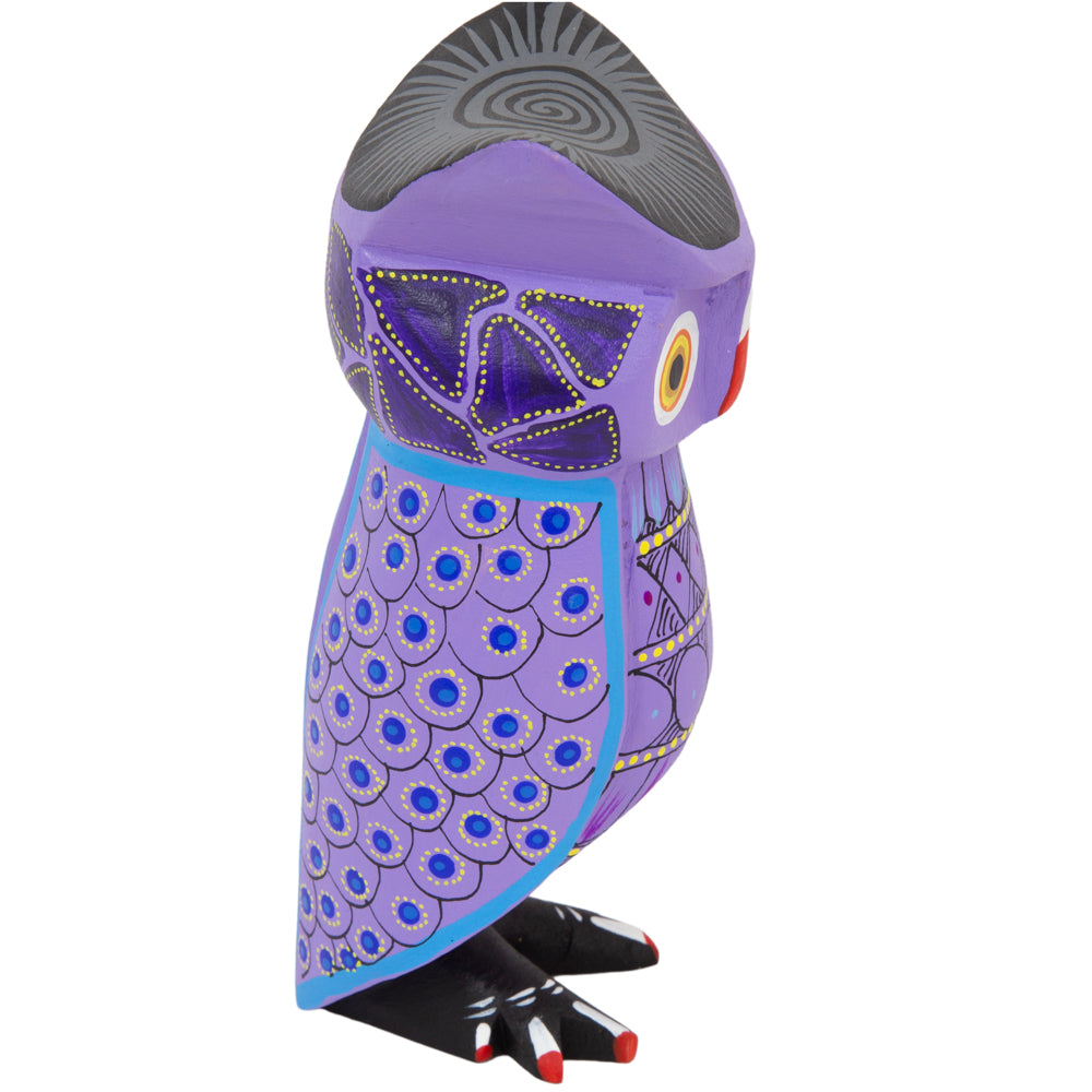 La Bruja Large Owl Alebrije with Frets