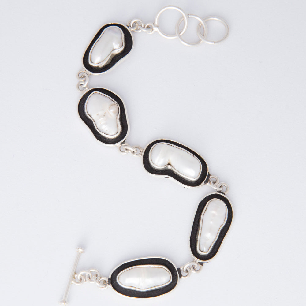 Sterling Silver Luna Negra Bracelet