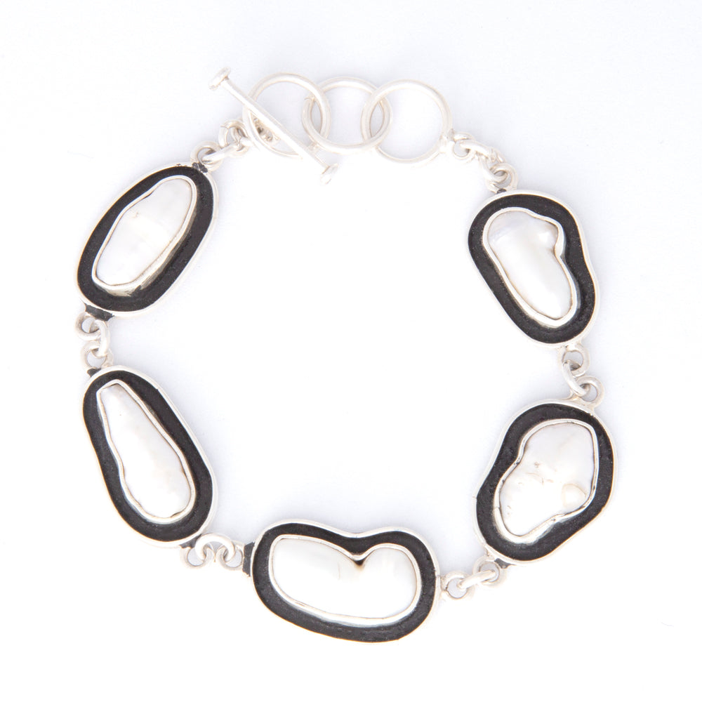 Sterling Silver Luna Negra Bracelet