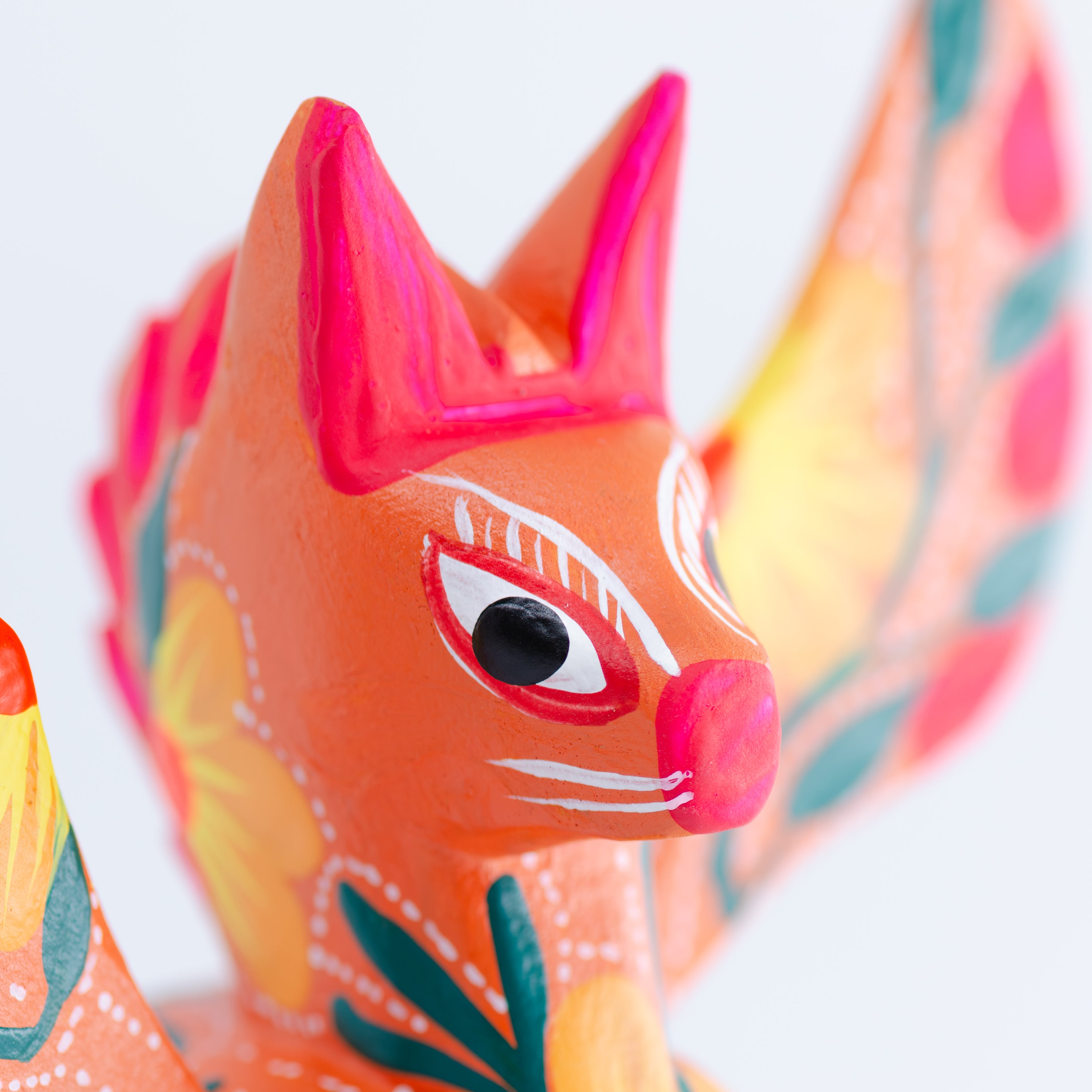Large Hand Painted Pegasus Wooden Alebrije