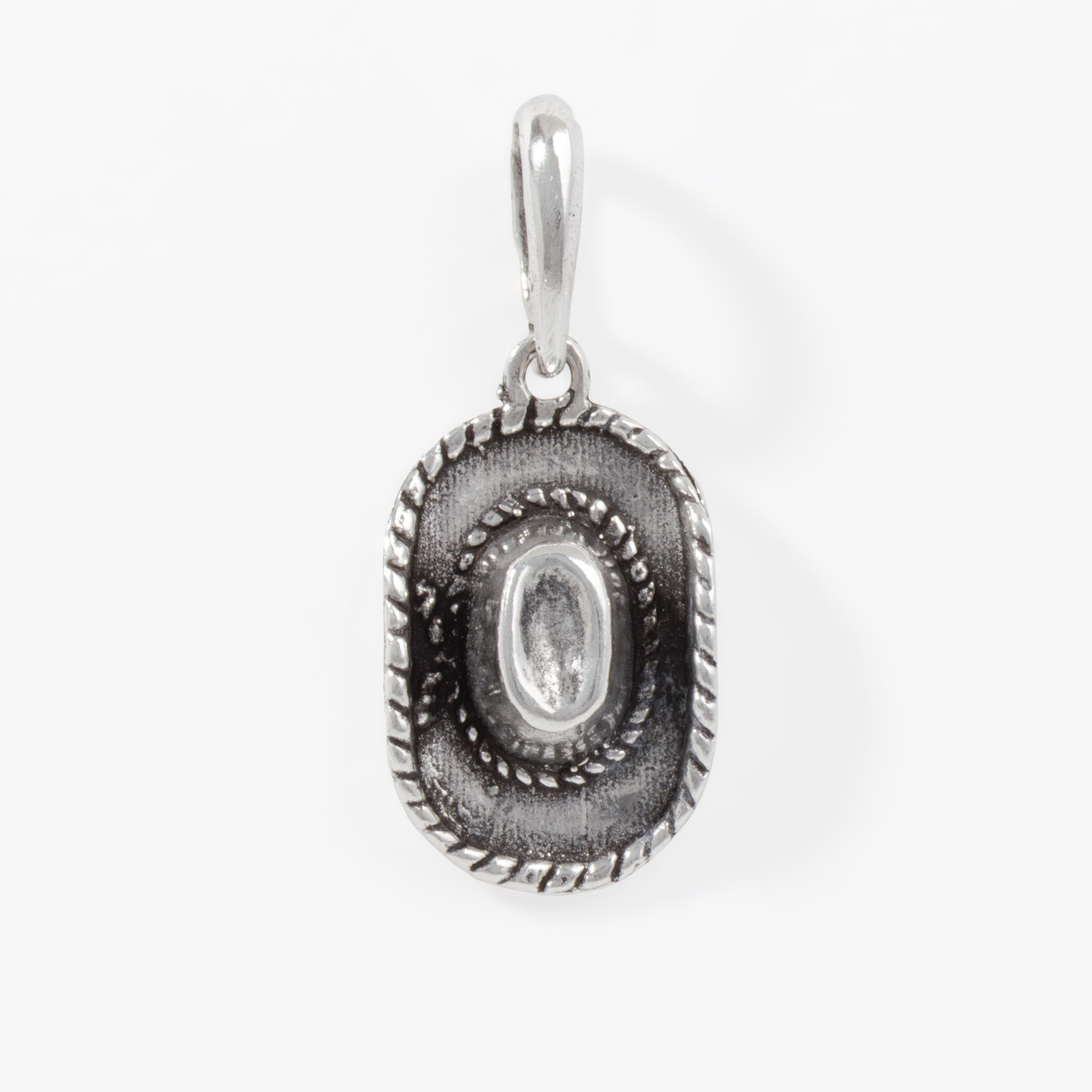 Sterling Silver Sombrero Pendant