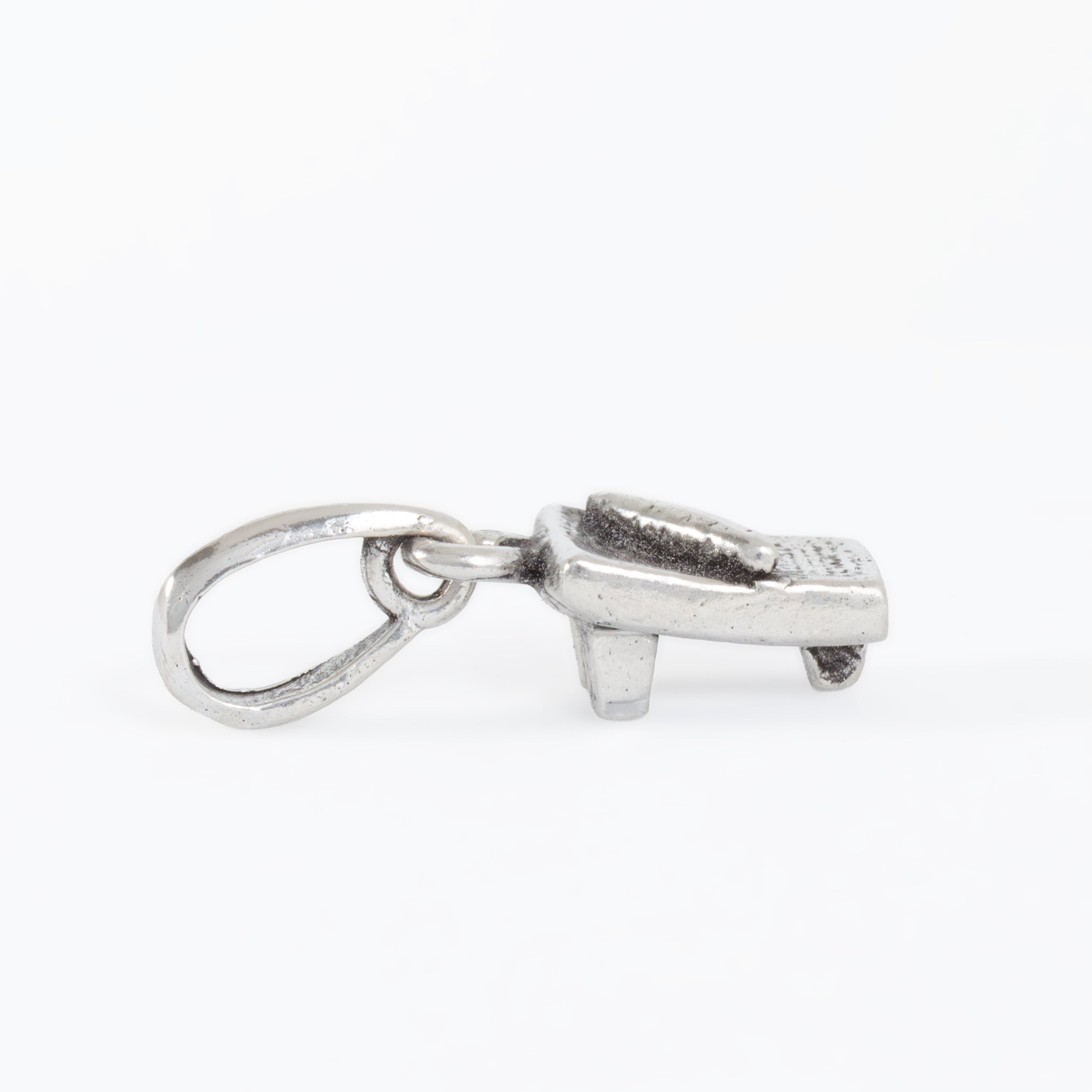 Sterling Silver Metate Pendant