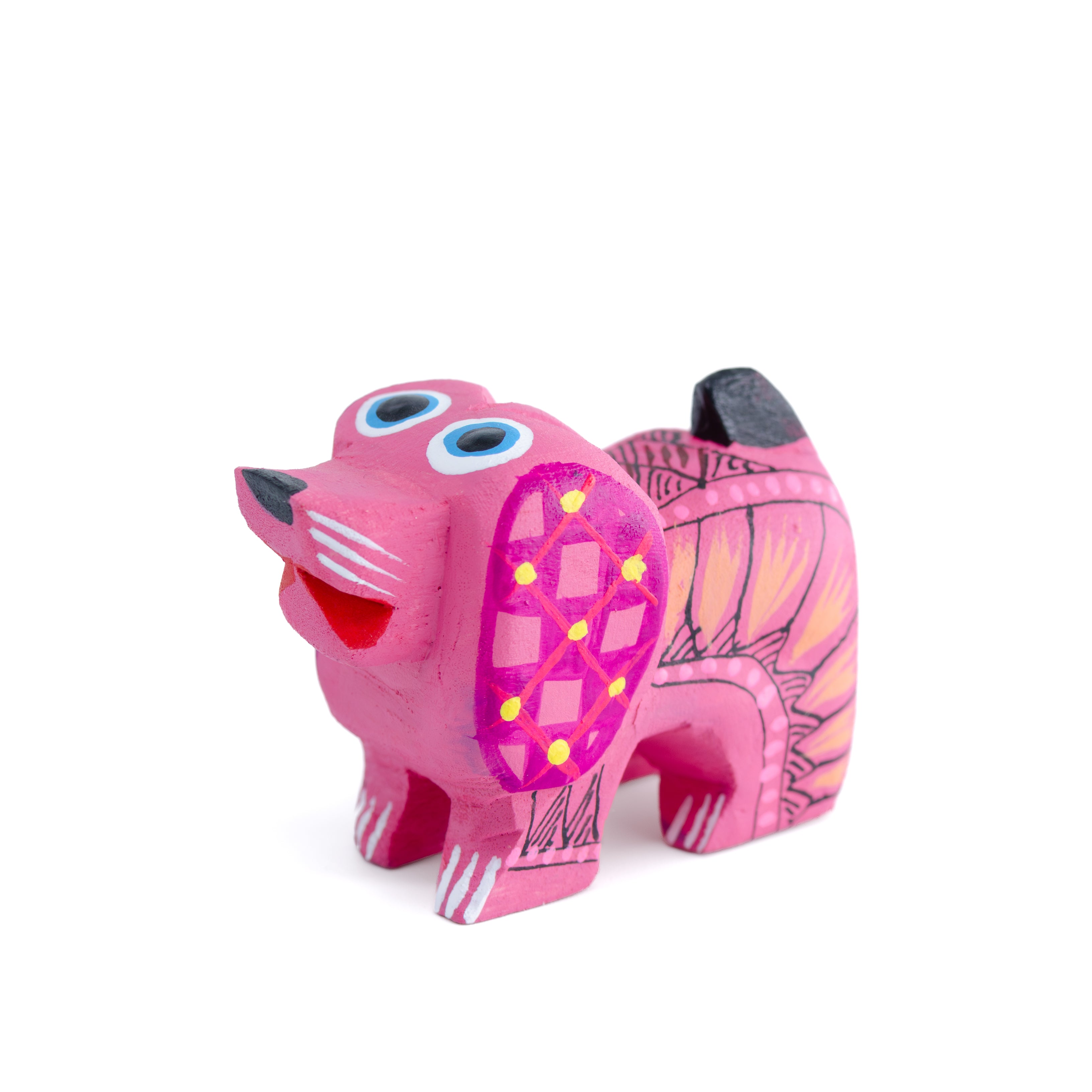 Dog Alebrije with Frets