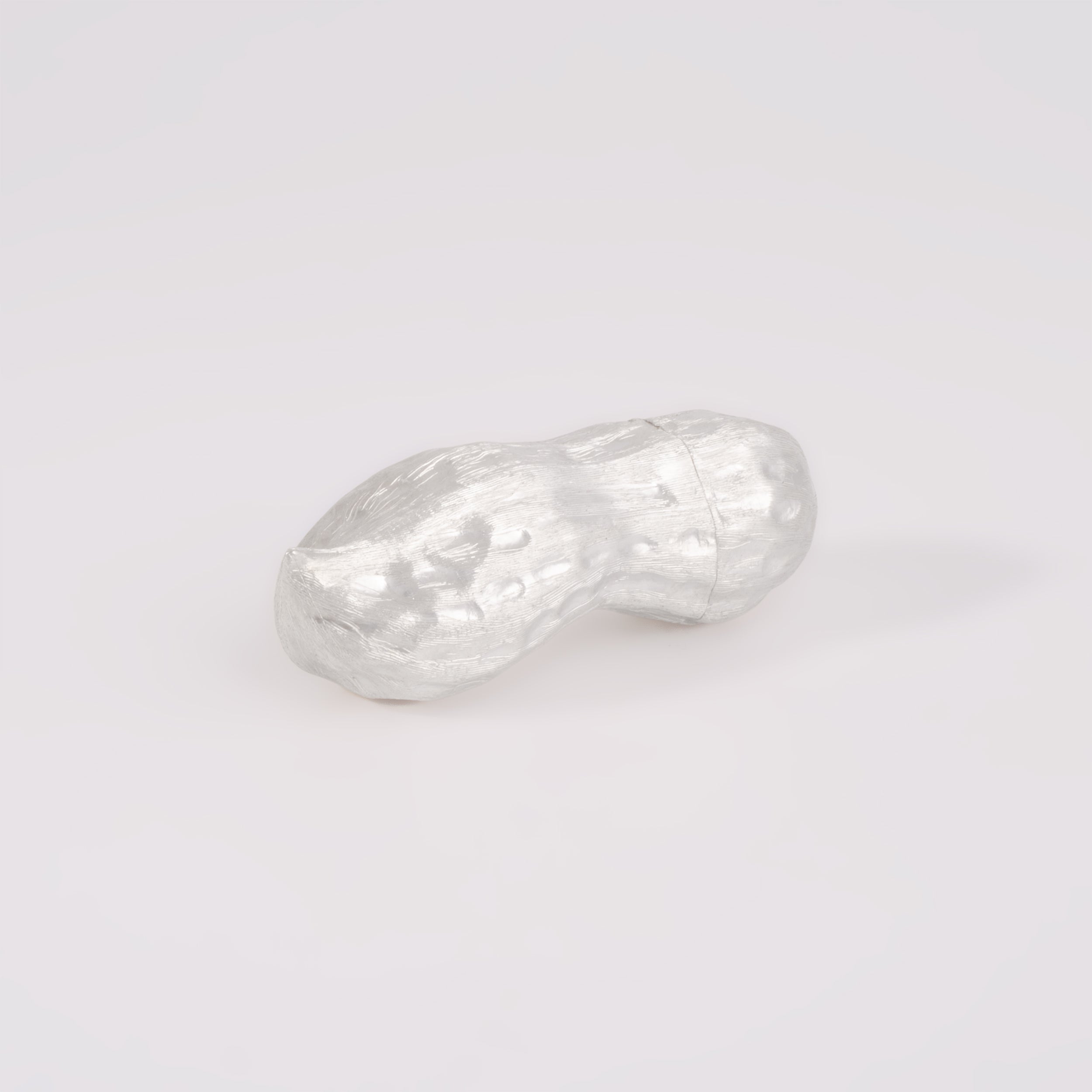 Sterling Silver Peanut Pill Box