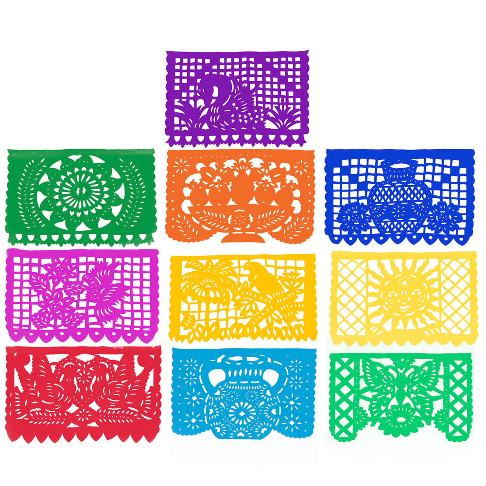 Papel Picado All Fiesta Banner