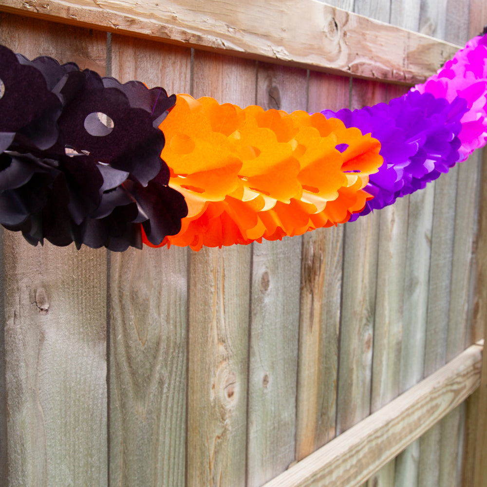 Día de Muertos Circular Accordion Garland