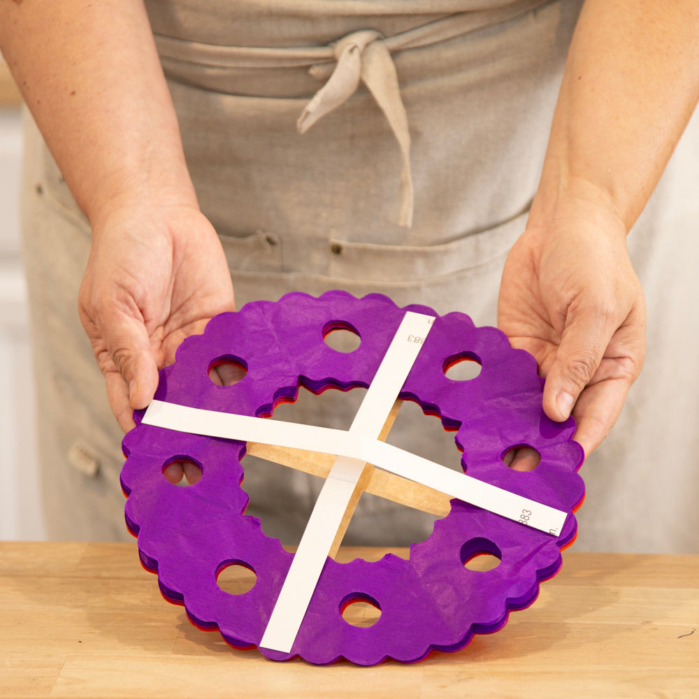 Día de Muertos Circular Accordion Garland