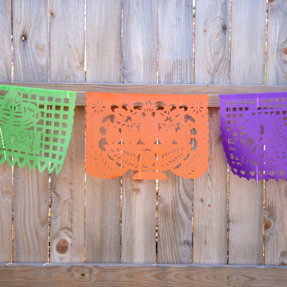 Papel Picado All Fiesta Banner