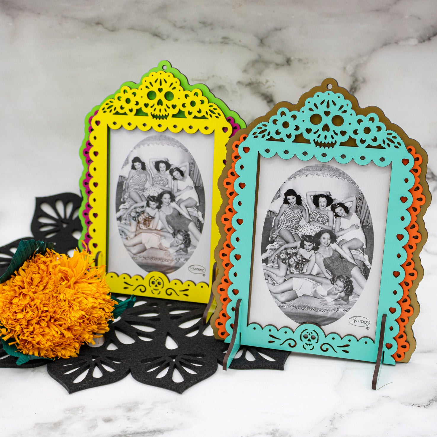 "Papel Picado" Photo Frame (4"x6")