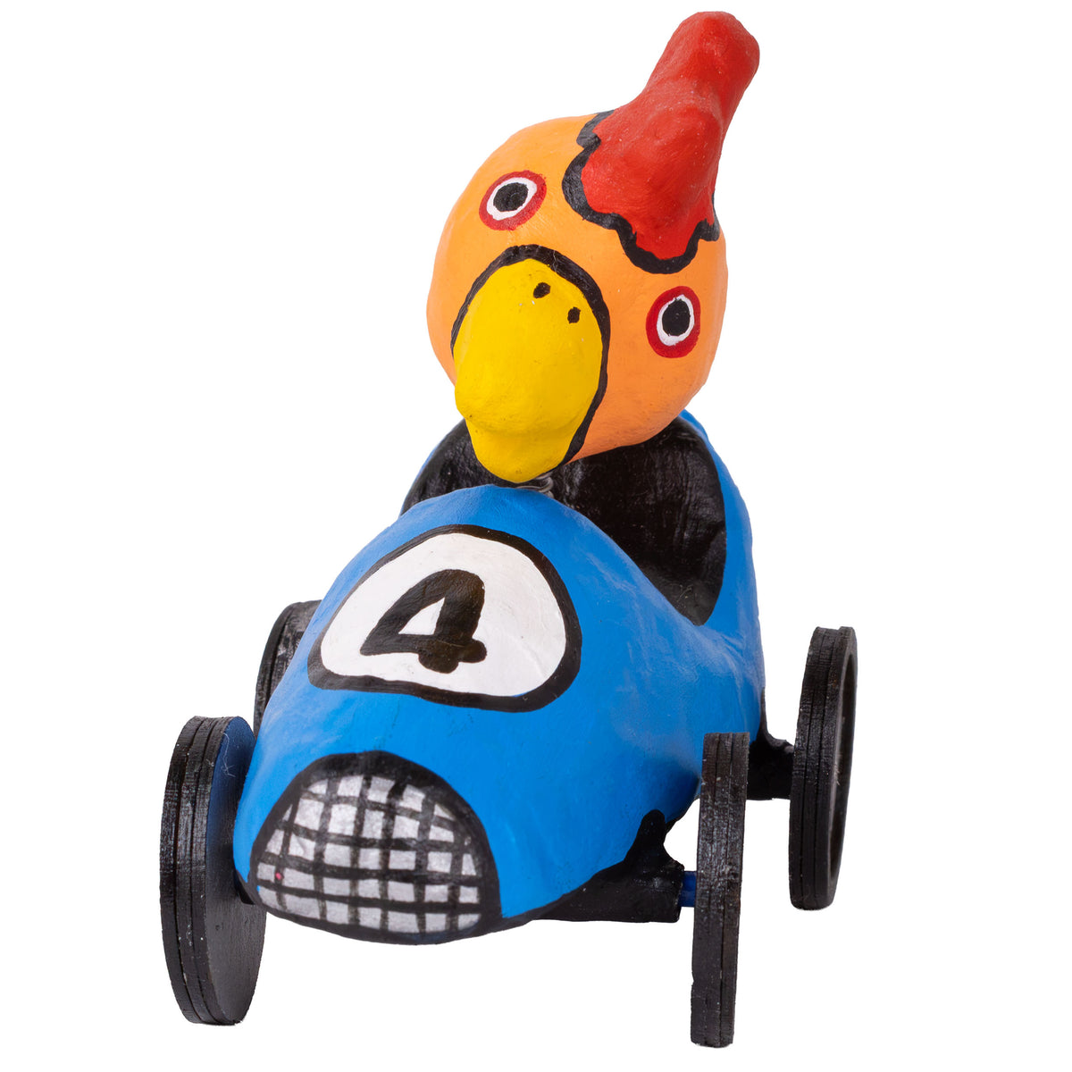 Papier-Mâché Cartonería Racers Wild Animals Sculptures
