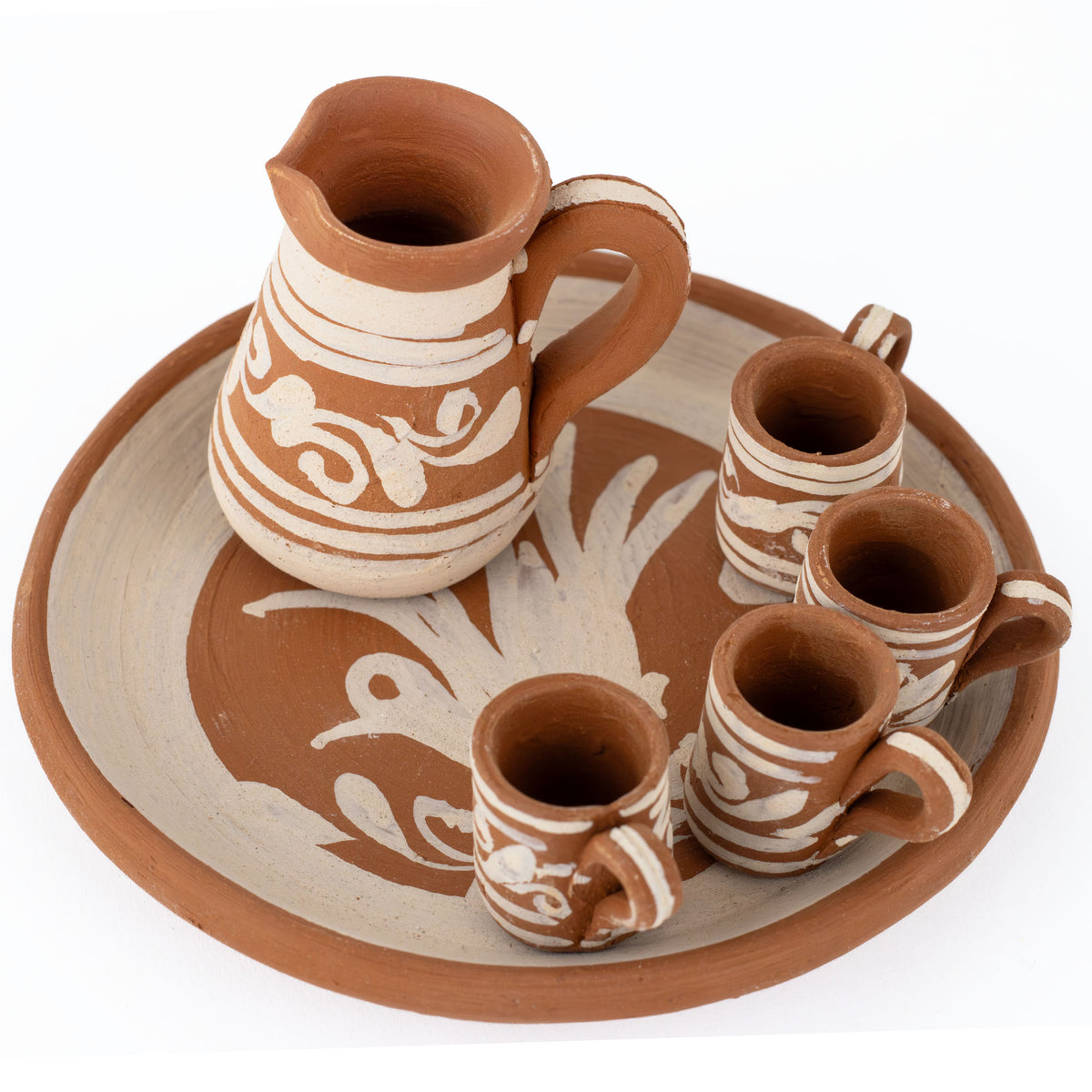 Patamban Clay Miniature Tea Set