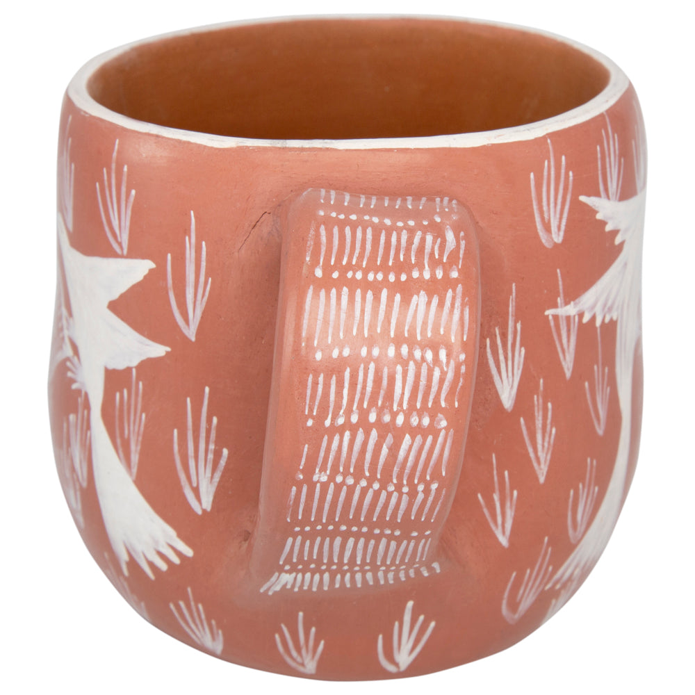 Huancito Hand-Painted Clay Mug