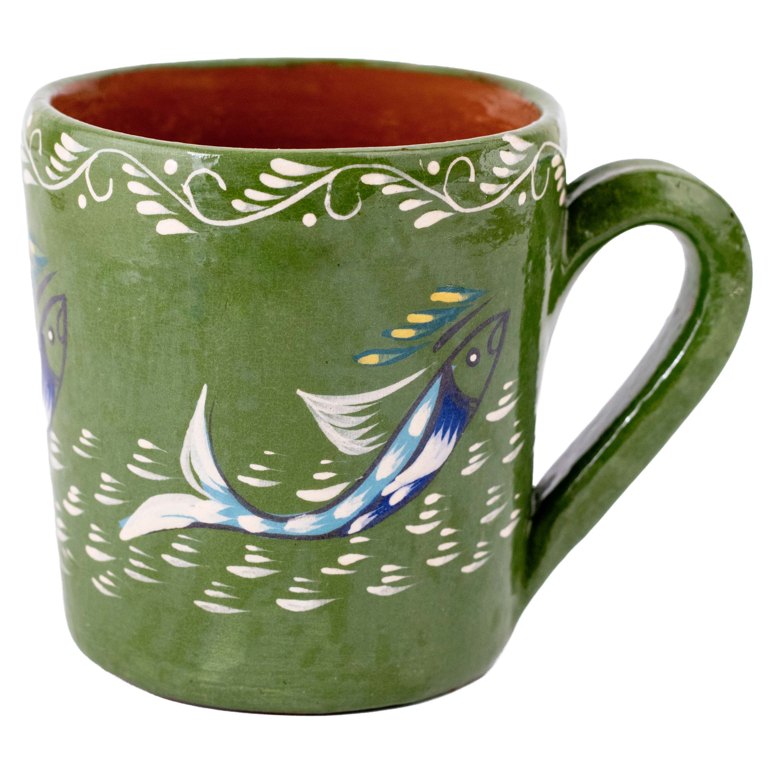 Peces de Capula Hand-Painted Mug