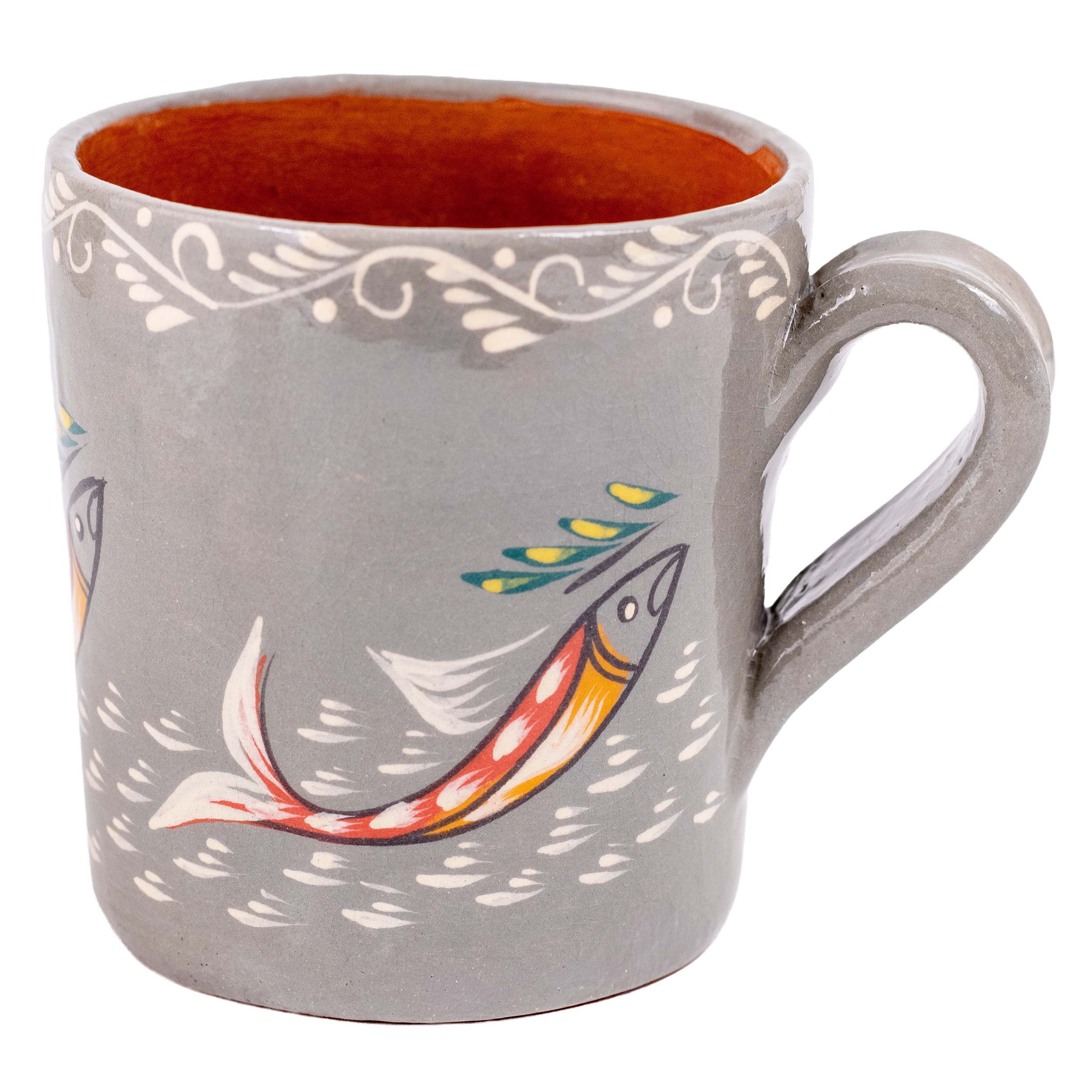 Peces de Capula Hand-Painted Mug