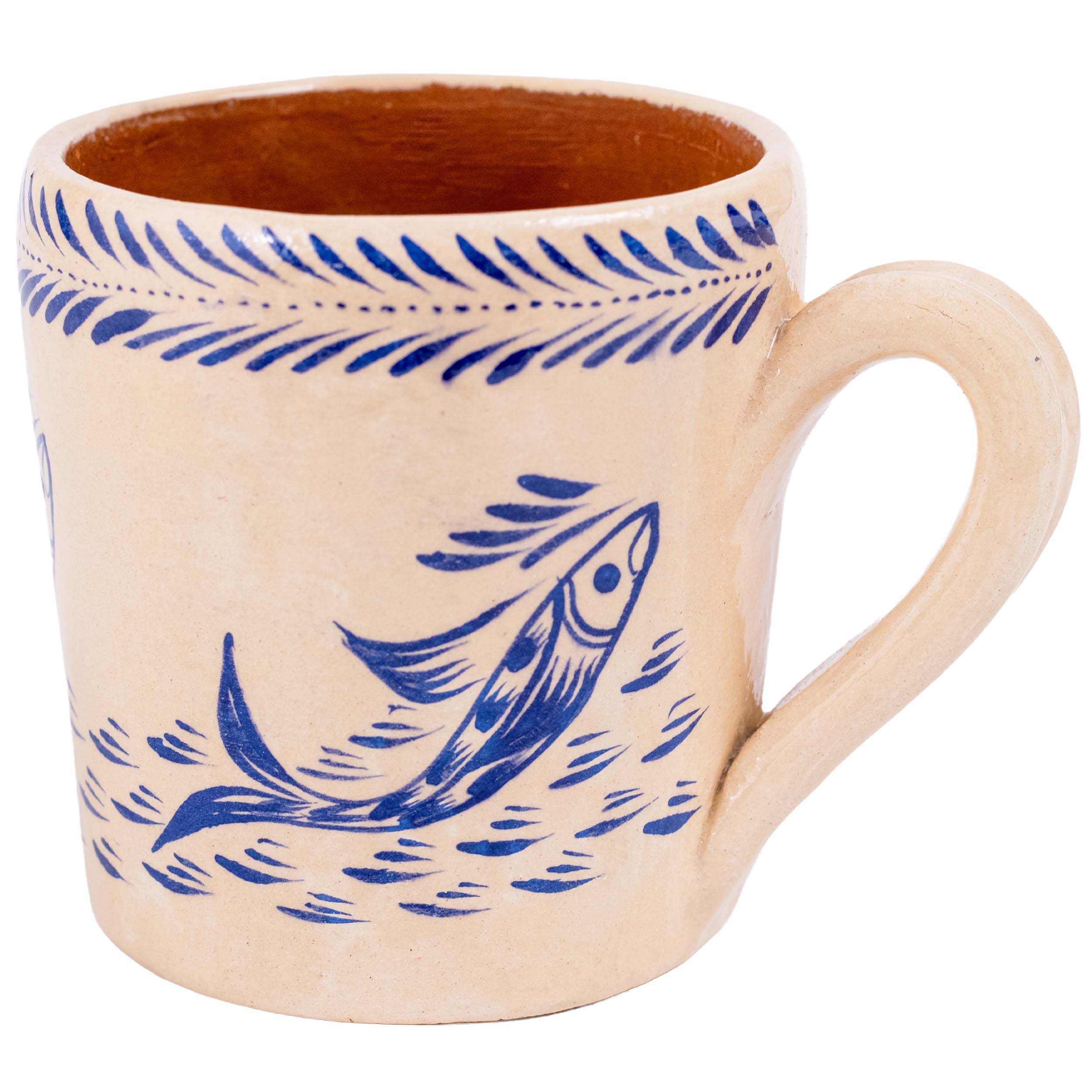 Peces de Capula Hand-Painted Mug