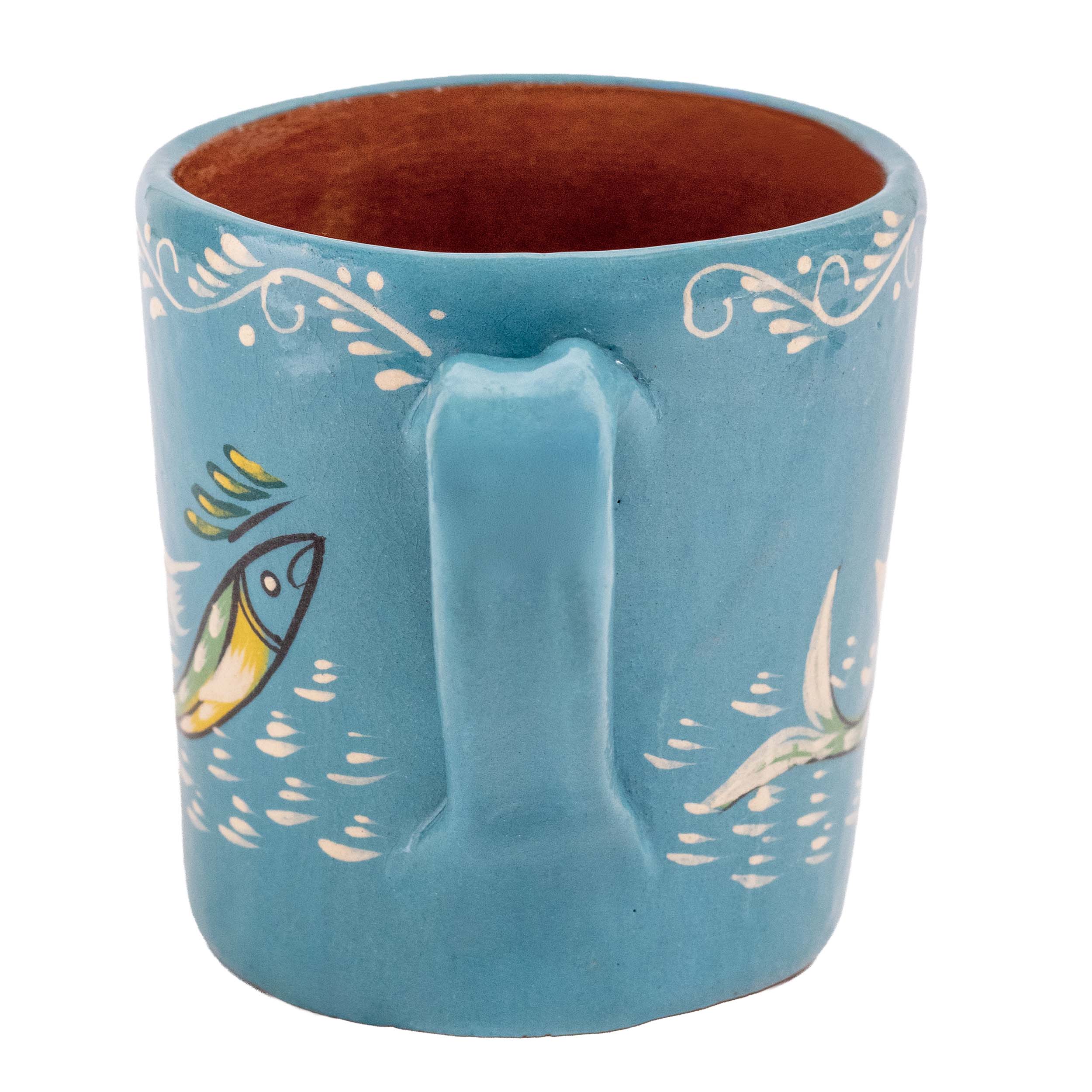 Peces de Capula Hand-Painted Mug