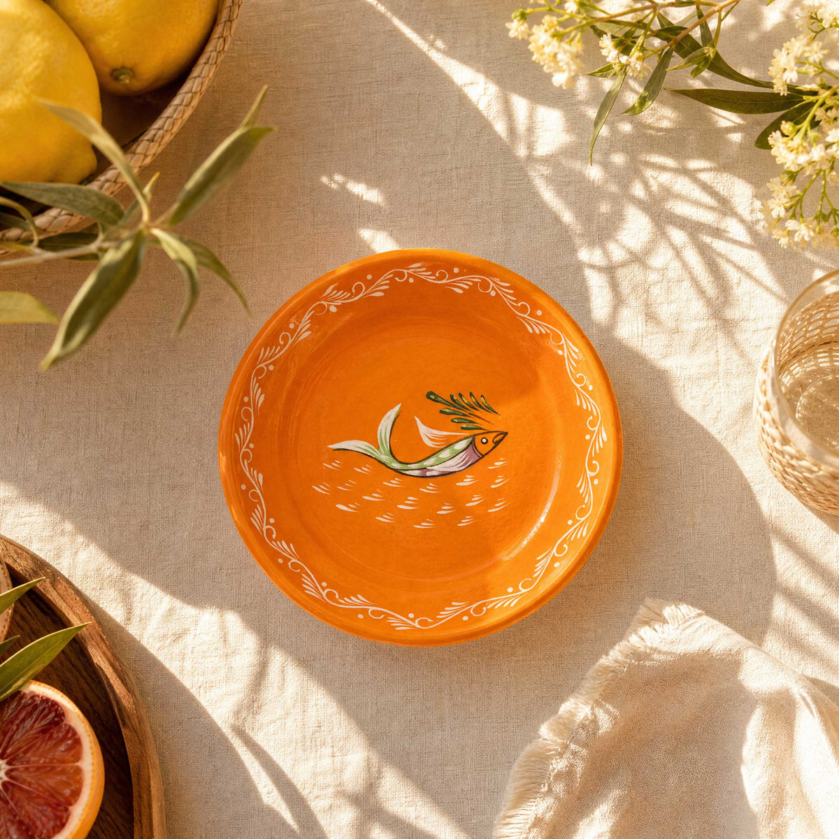 Pescadito de Capula Round Trinket Dish
