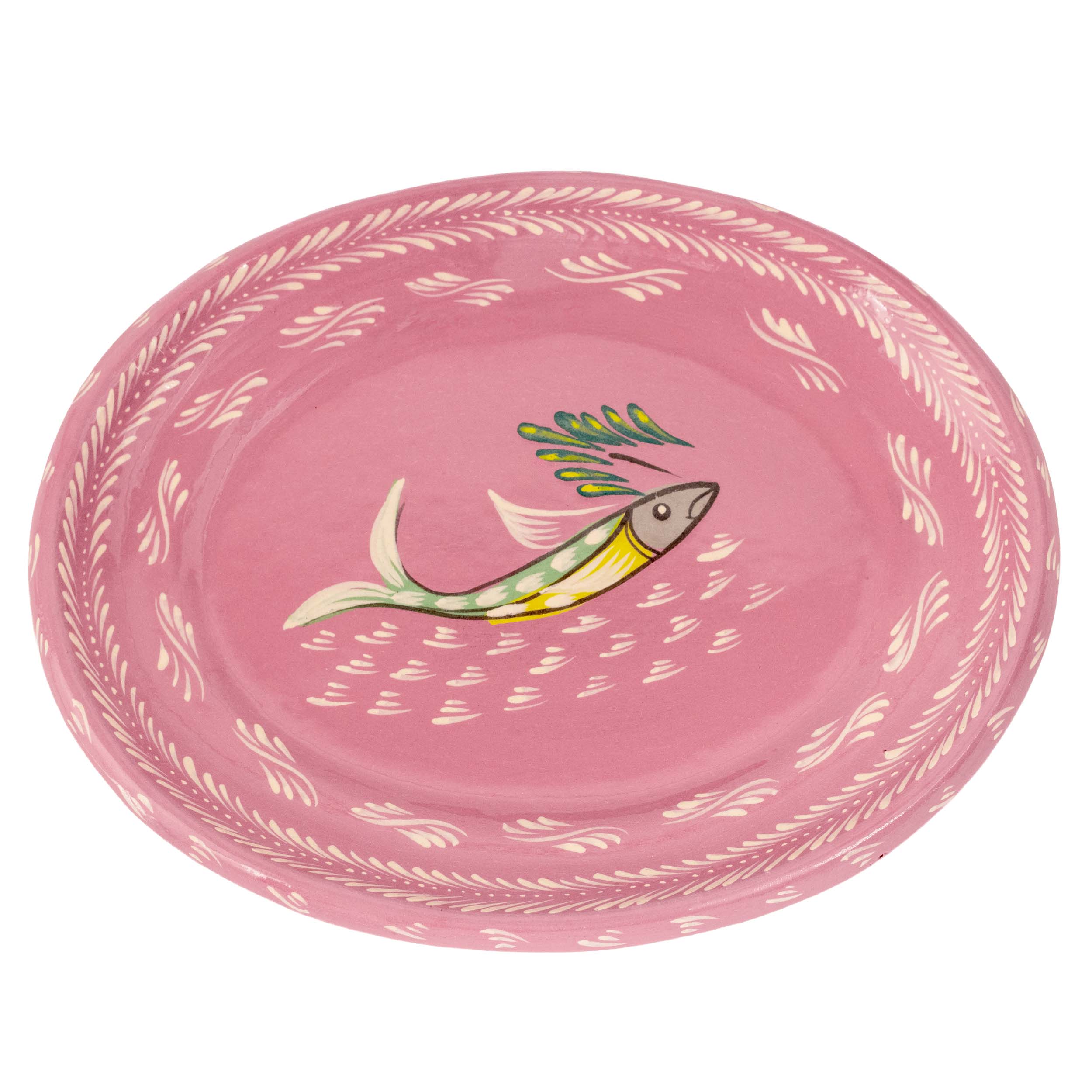 Capula Hand-Painted Pesacadito Medium Oval Dish