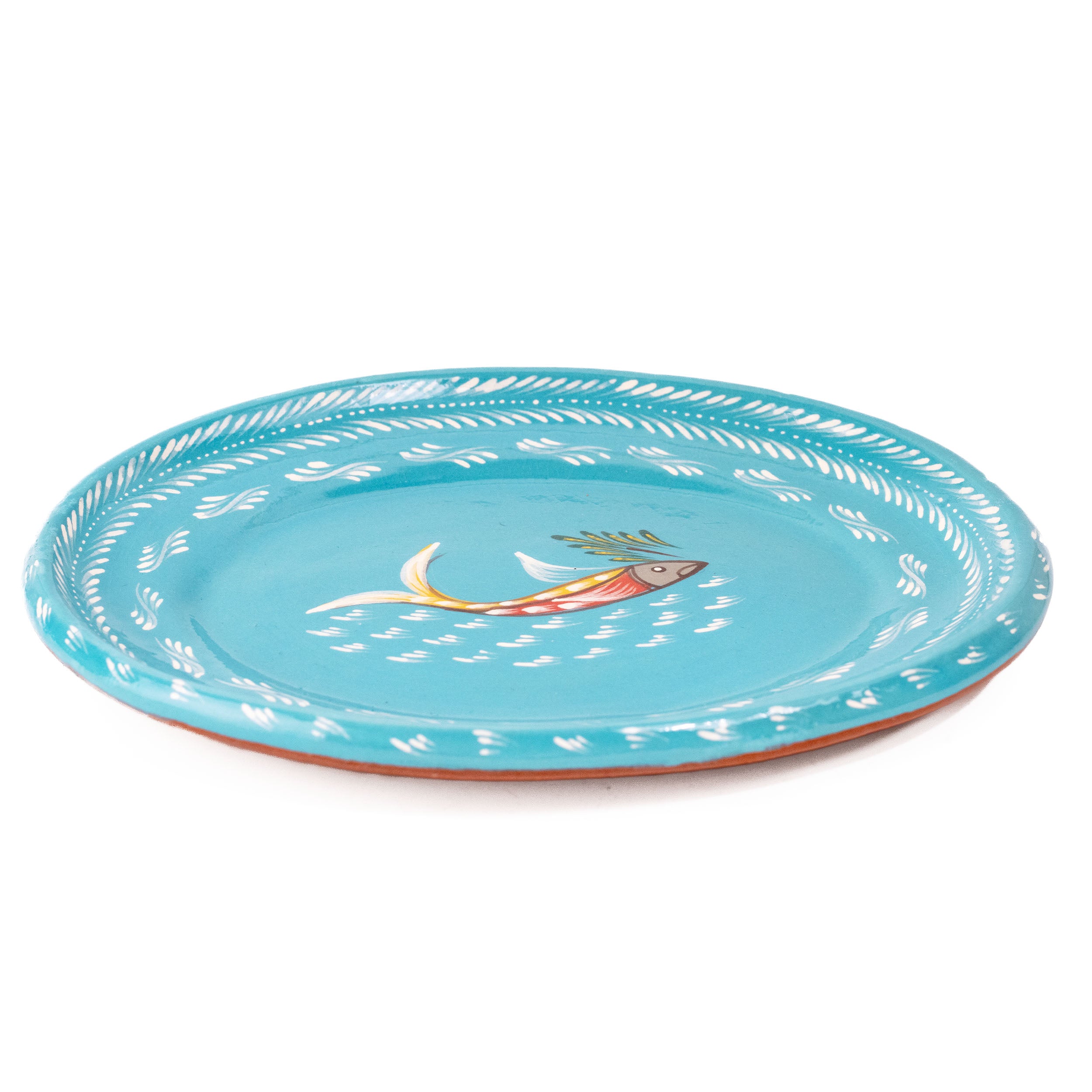 Capula Hand-Painted Pesacadito Medium Oval Dish