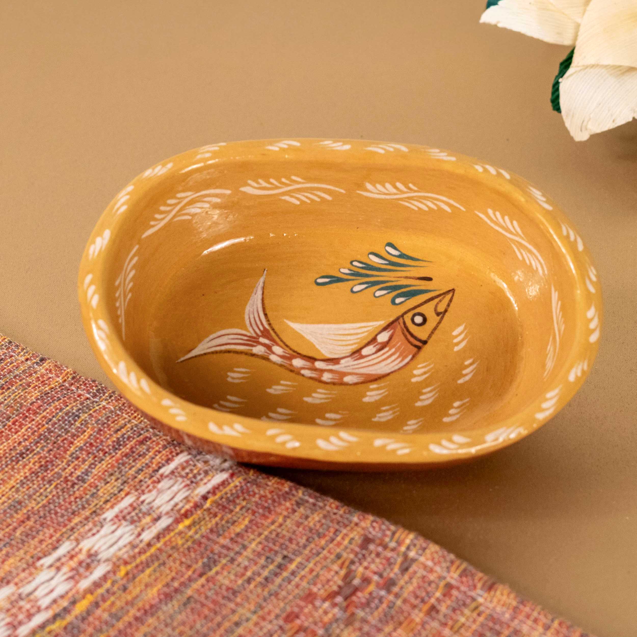 Peces de Capula Deep Oval Trinket Dish