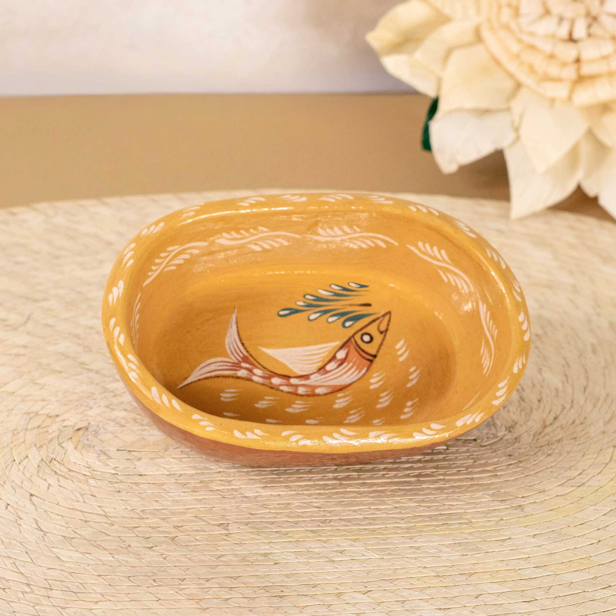 Peces de Capula Deep Oval Trinket Dish