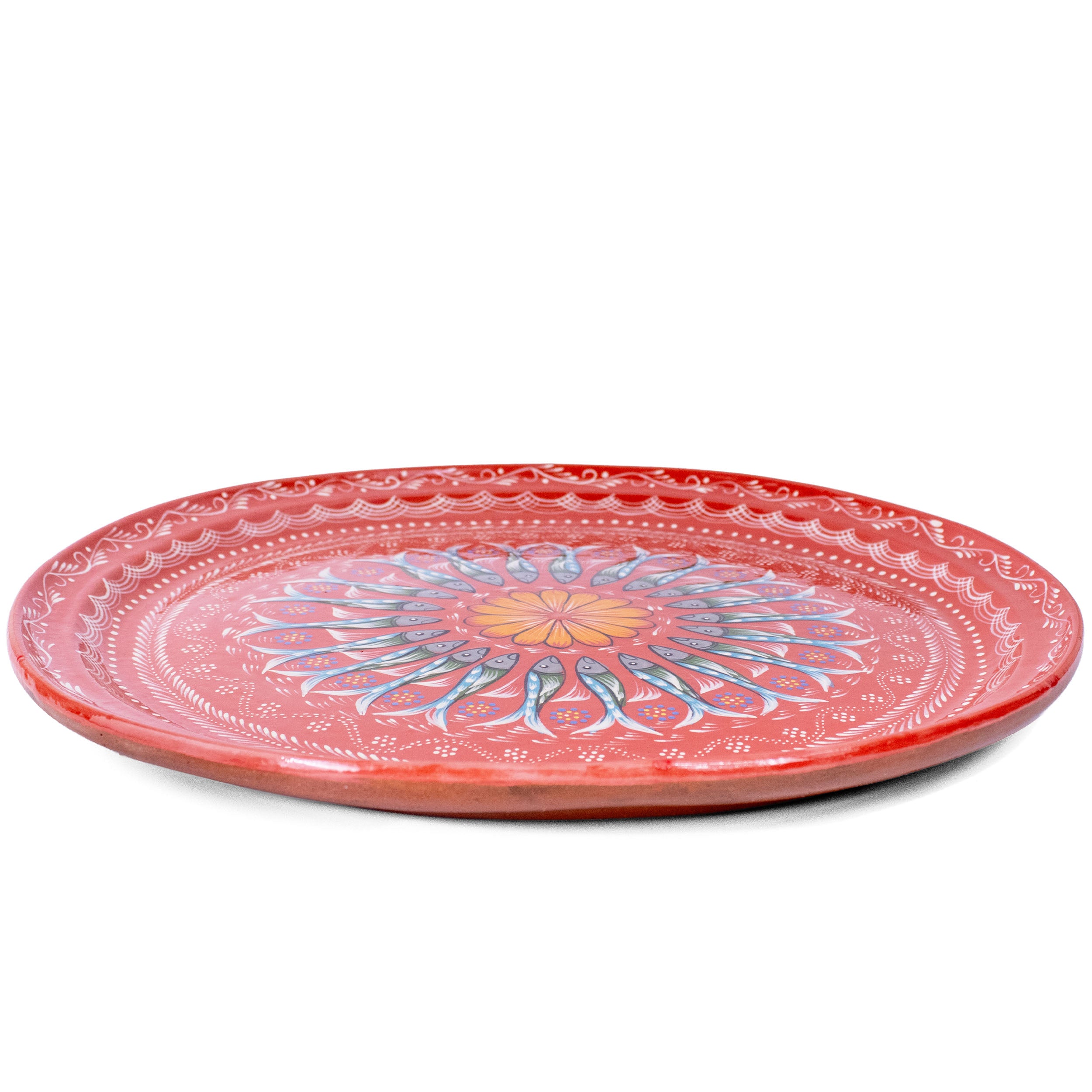 Peces de Capula Mandala Large Serving Platter