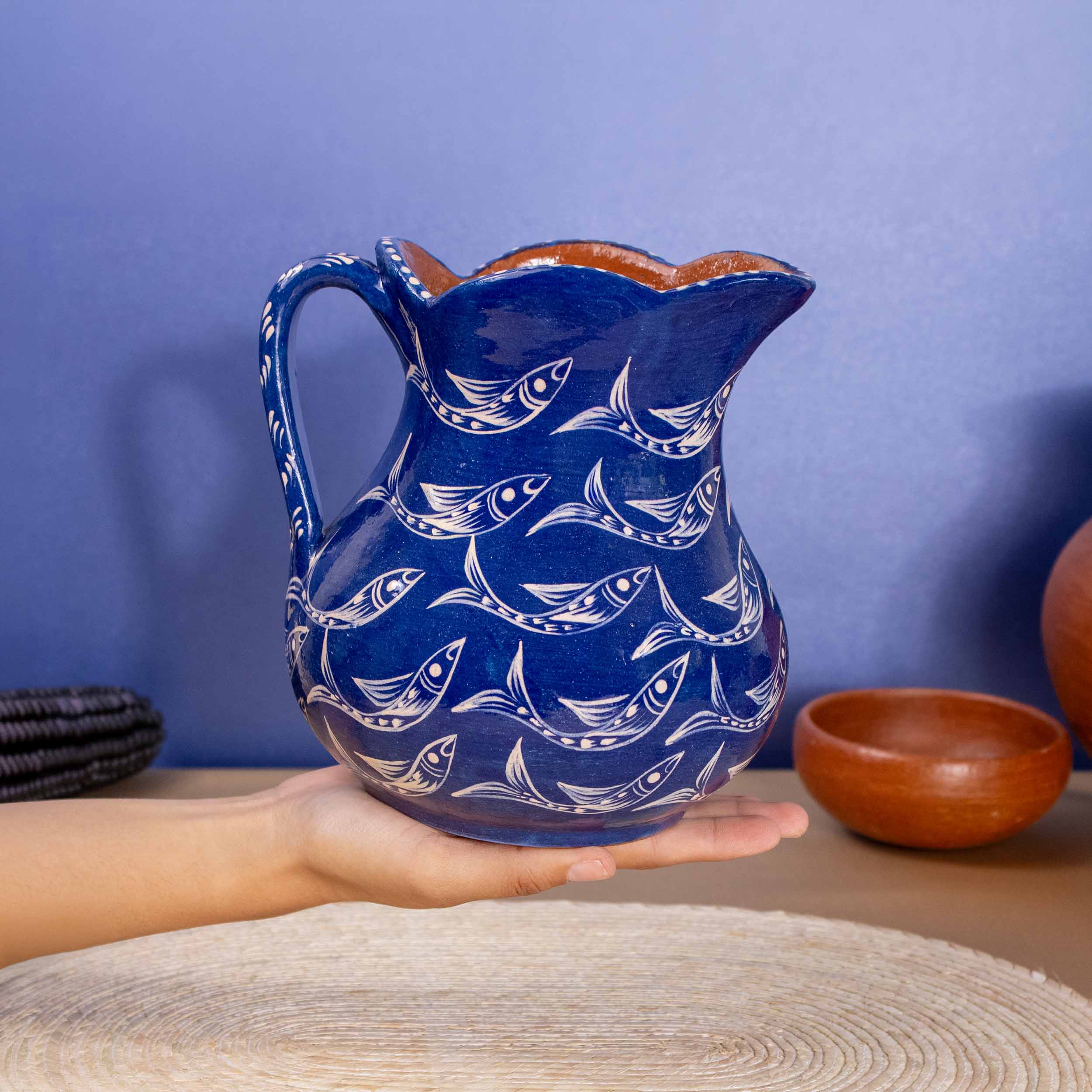 Peces de Capula Small Pitcher