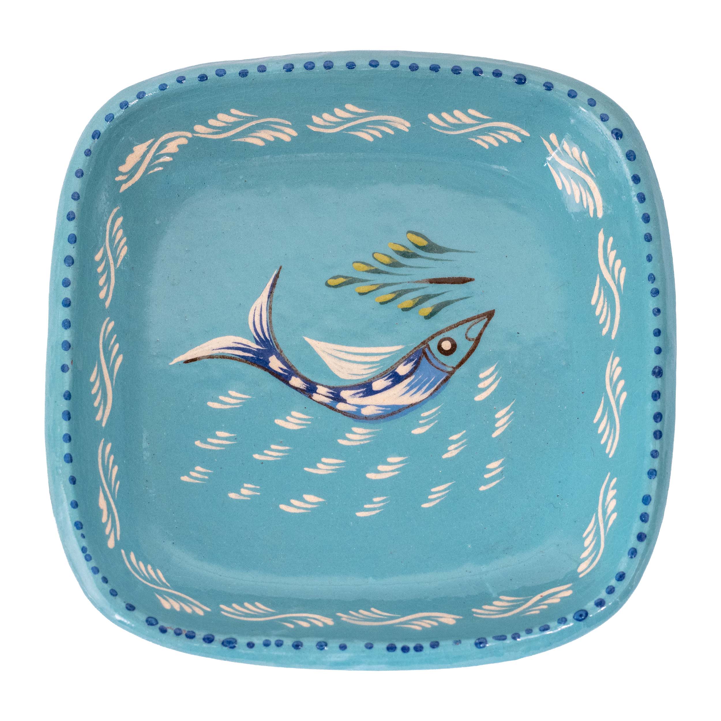 Peces de Capula Small Square Trinket Dish