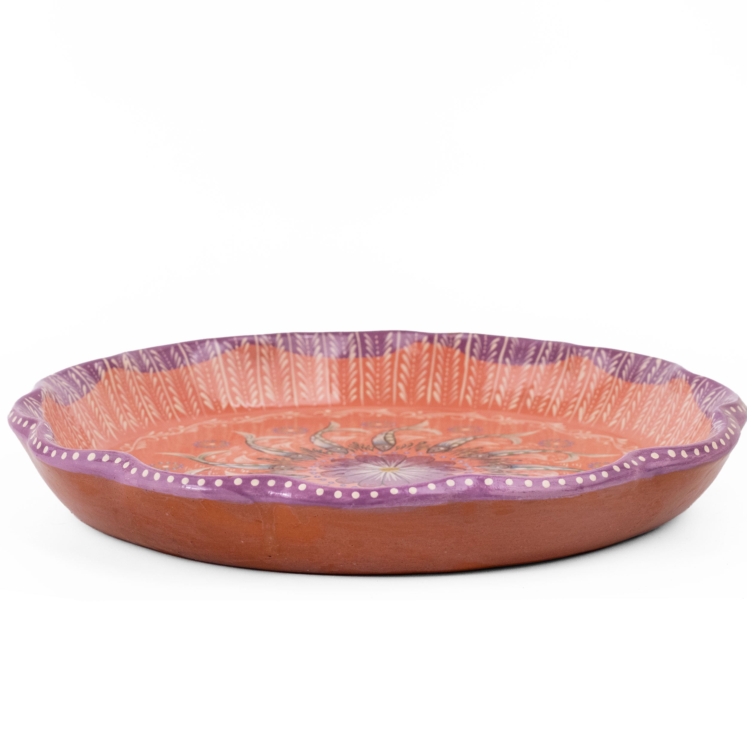 Peces de Capula 13" Scalloped Serving Platter
