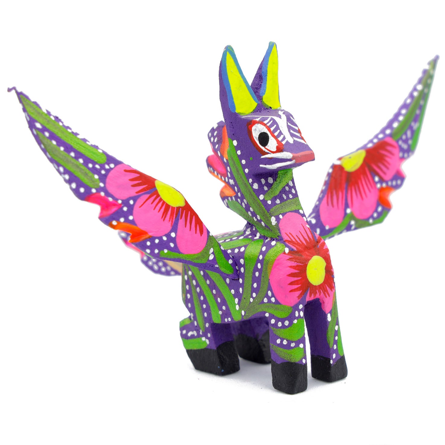 Hand Painted Pegasus Wooden Alebrije