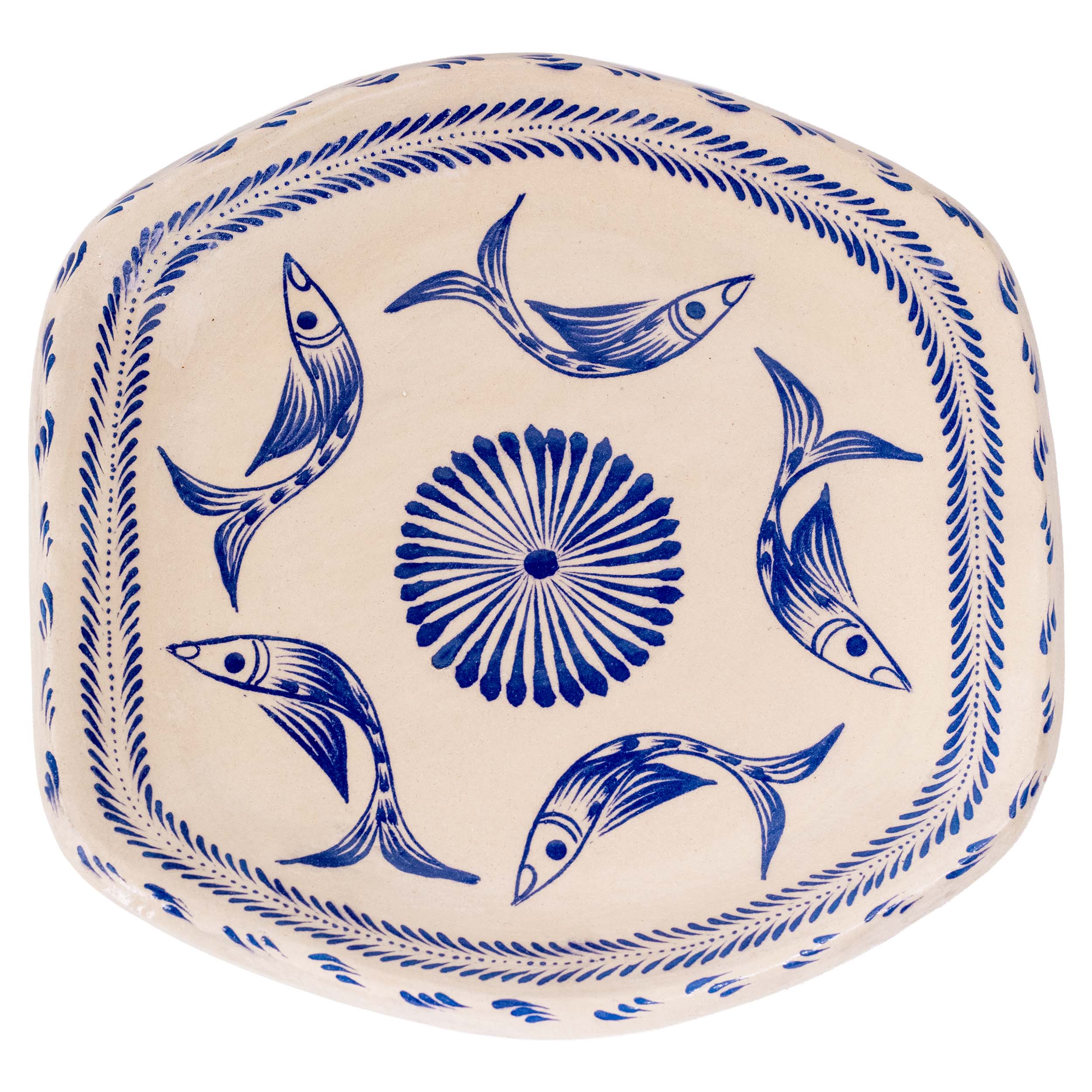 Peces de Capula Hexagonal Dinner Plate