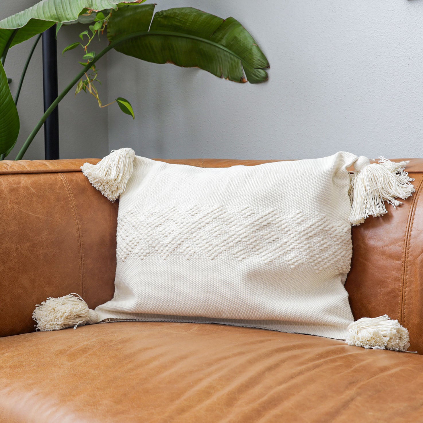Telar Woven Lumbar Rectangular Pillow Covers