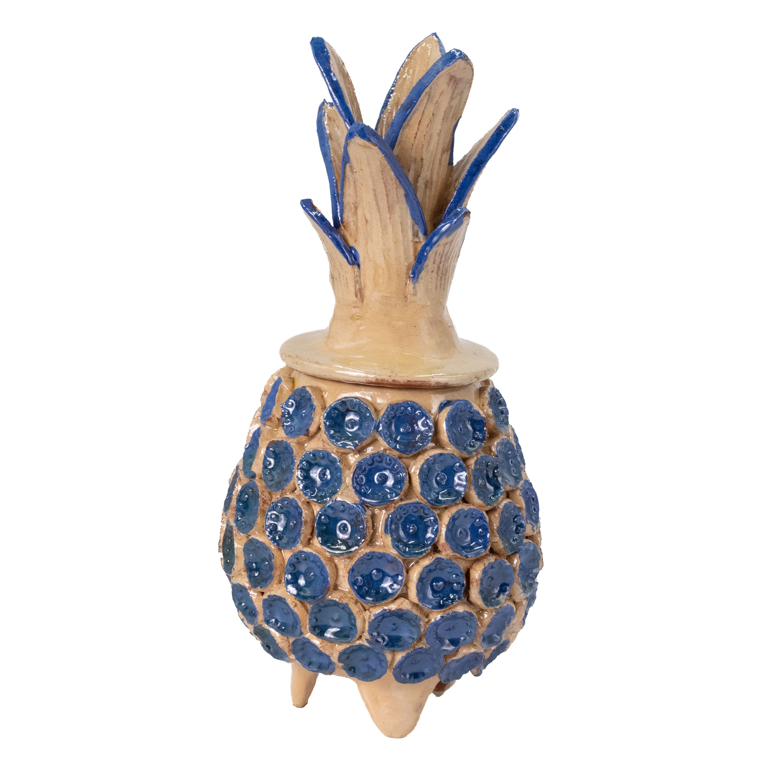 Piña Alta 11" Decorative Pineapple Sculpture