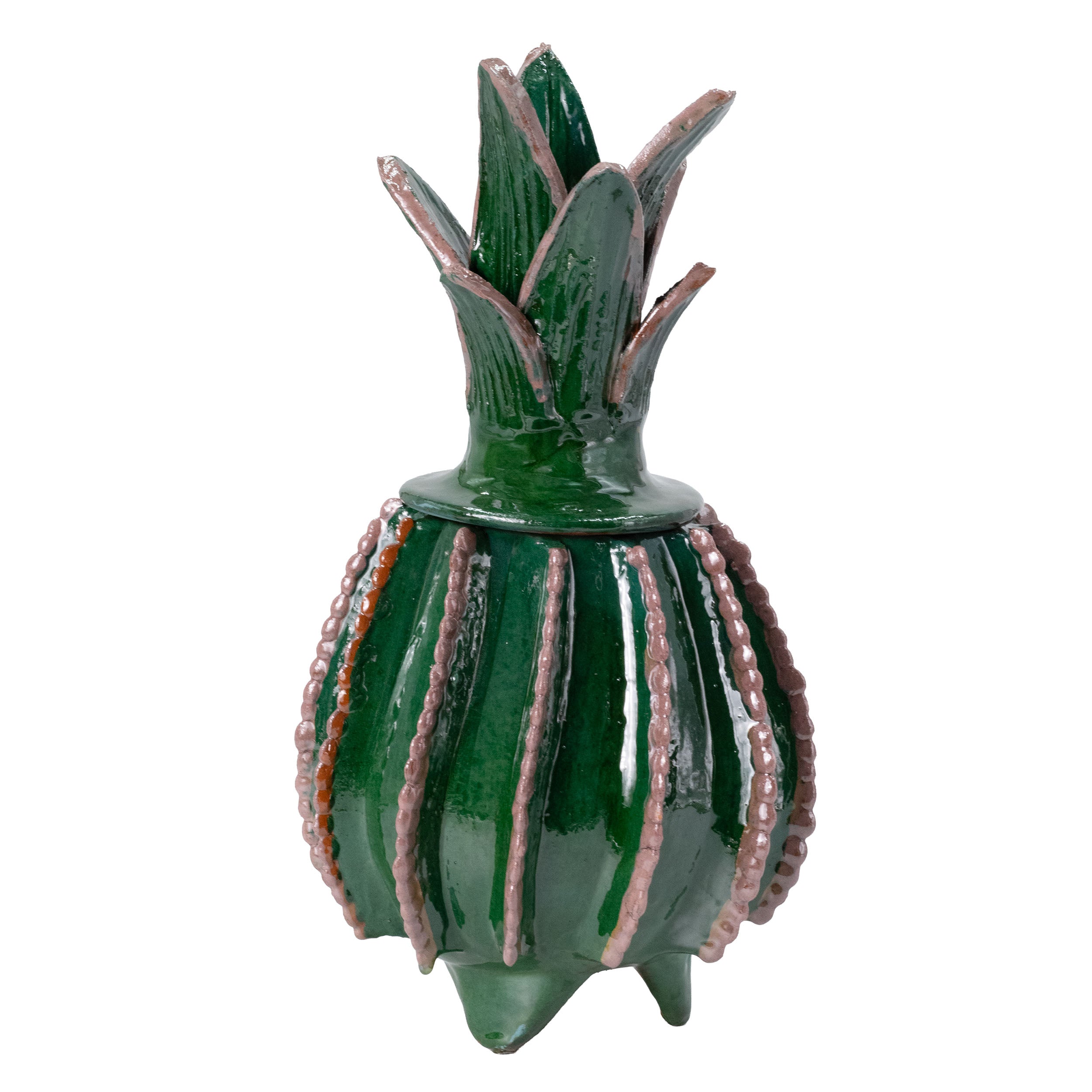 Piña Alta 11" Decorative Pineapple Sculpture