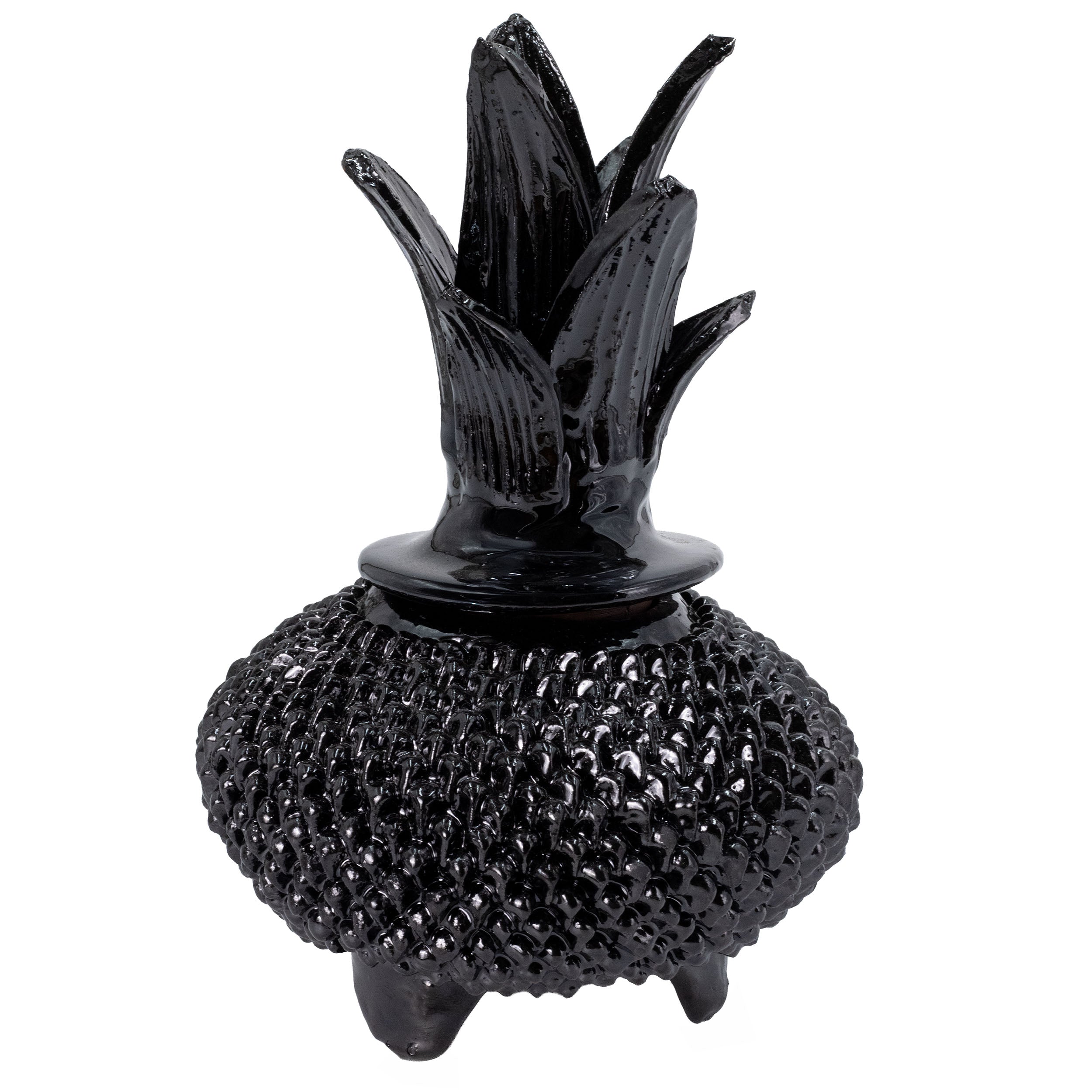 Piña Húngara Wide 10" Decorative Pineapple Sculpture