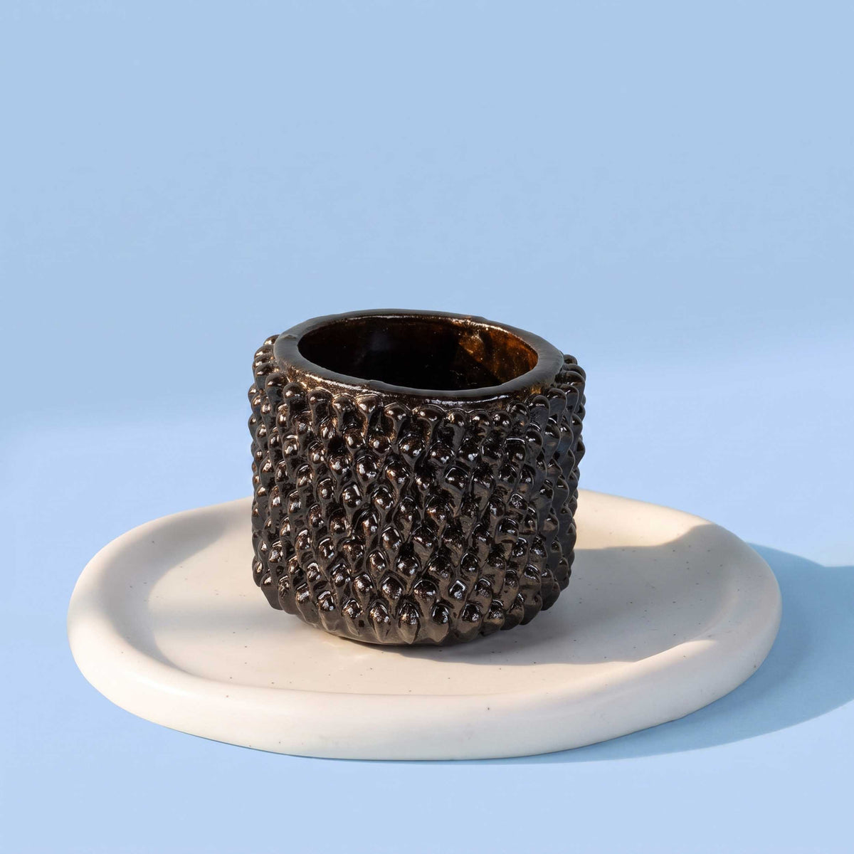 Barro Vidriado Piña Textured Cup