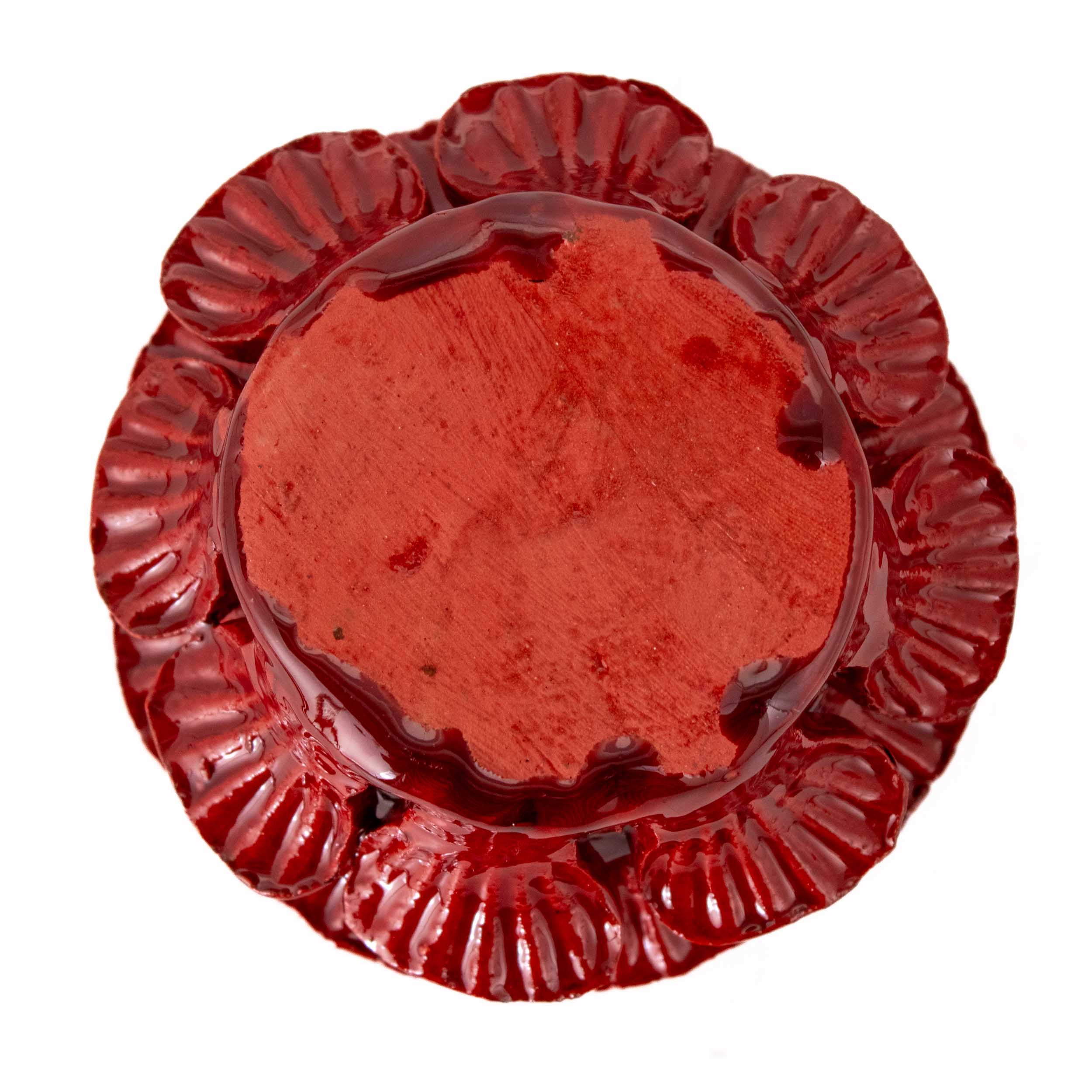 Barro Vidriado Piñado Decorative Clay Cup