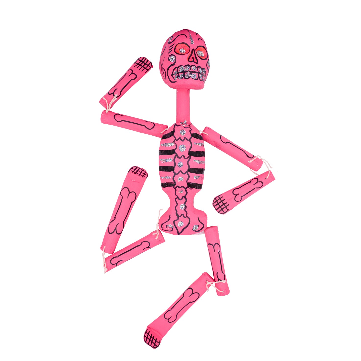 La Calaca, Papier Mache Skeleton